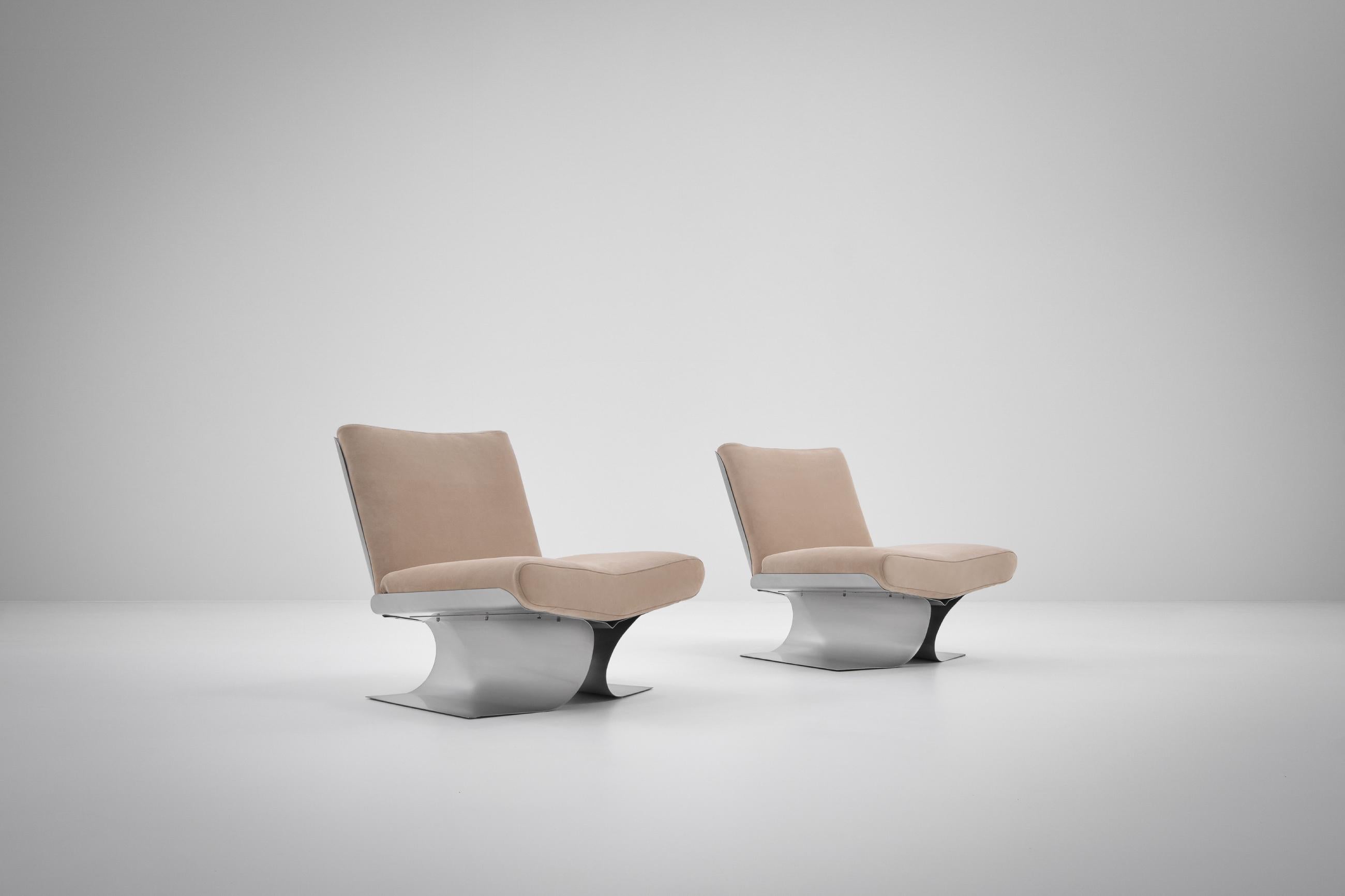 Xavier Feal Lounge Chairs, France, 1970 4