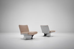 Xavier Feal Lounge Chairs, France, 1970