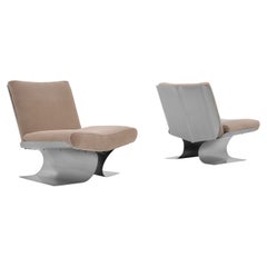 Xavier Feal Lounge Chairs, France, 1970