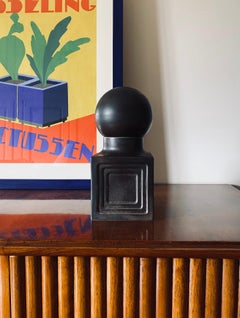 Xavier Feal, Mid-century modern brown ceramic, France 1960s