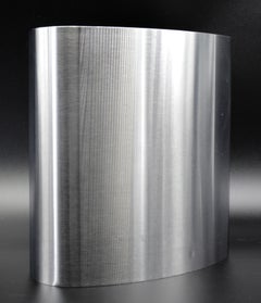 Xavier FEAL Stainless Steel Trash Can, 1970