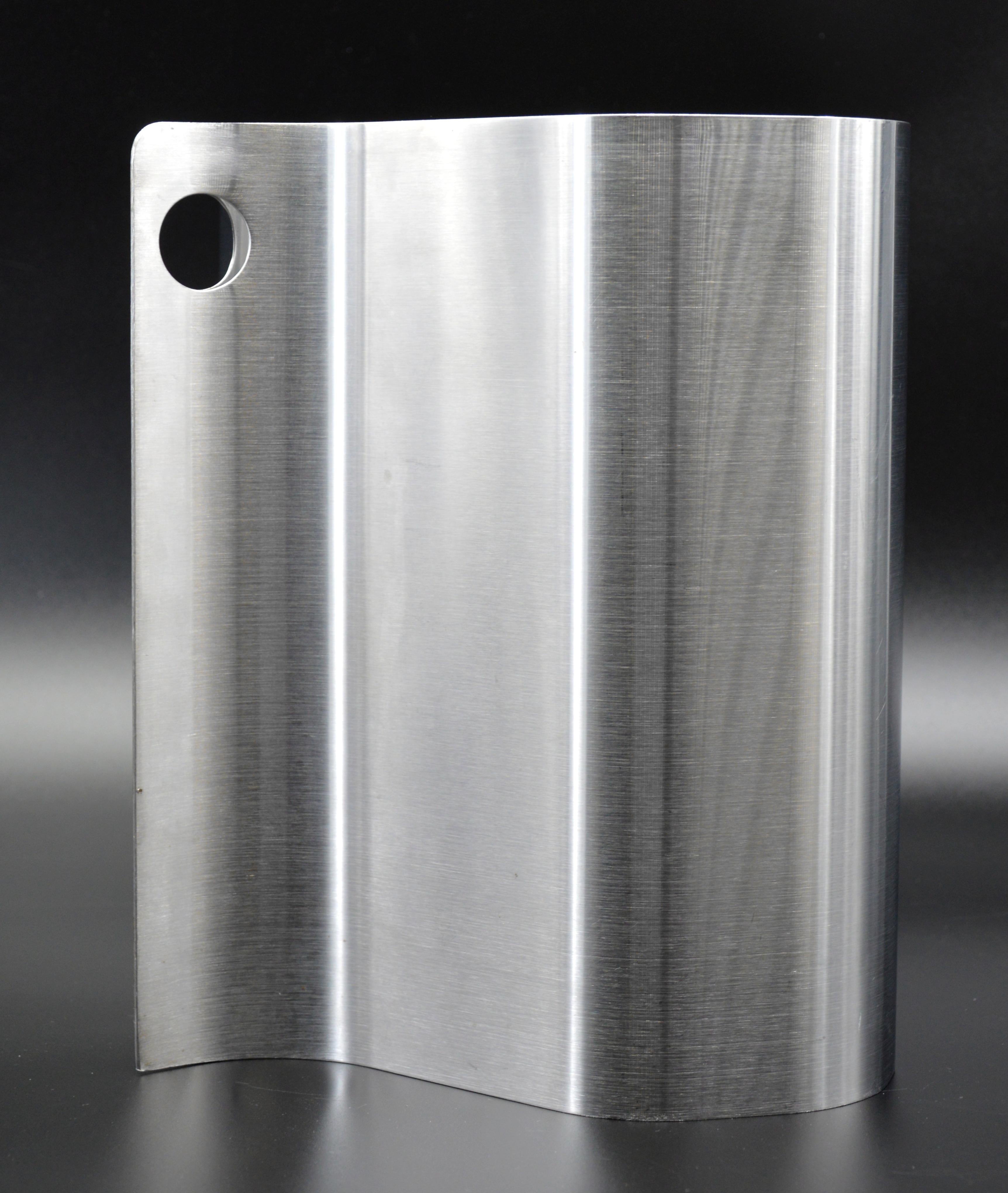 Xavier FEAL Stainless Steel Trash Can, 1970 1