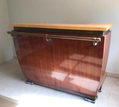 Xavier Gélineau, Indoor bar, rosewood and sycamore