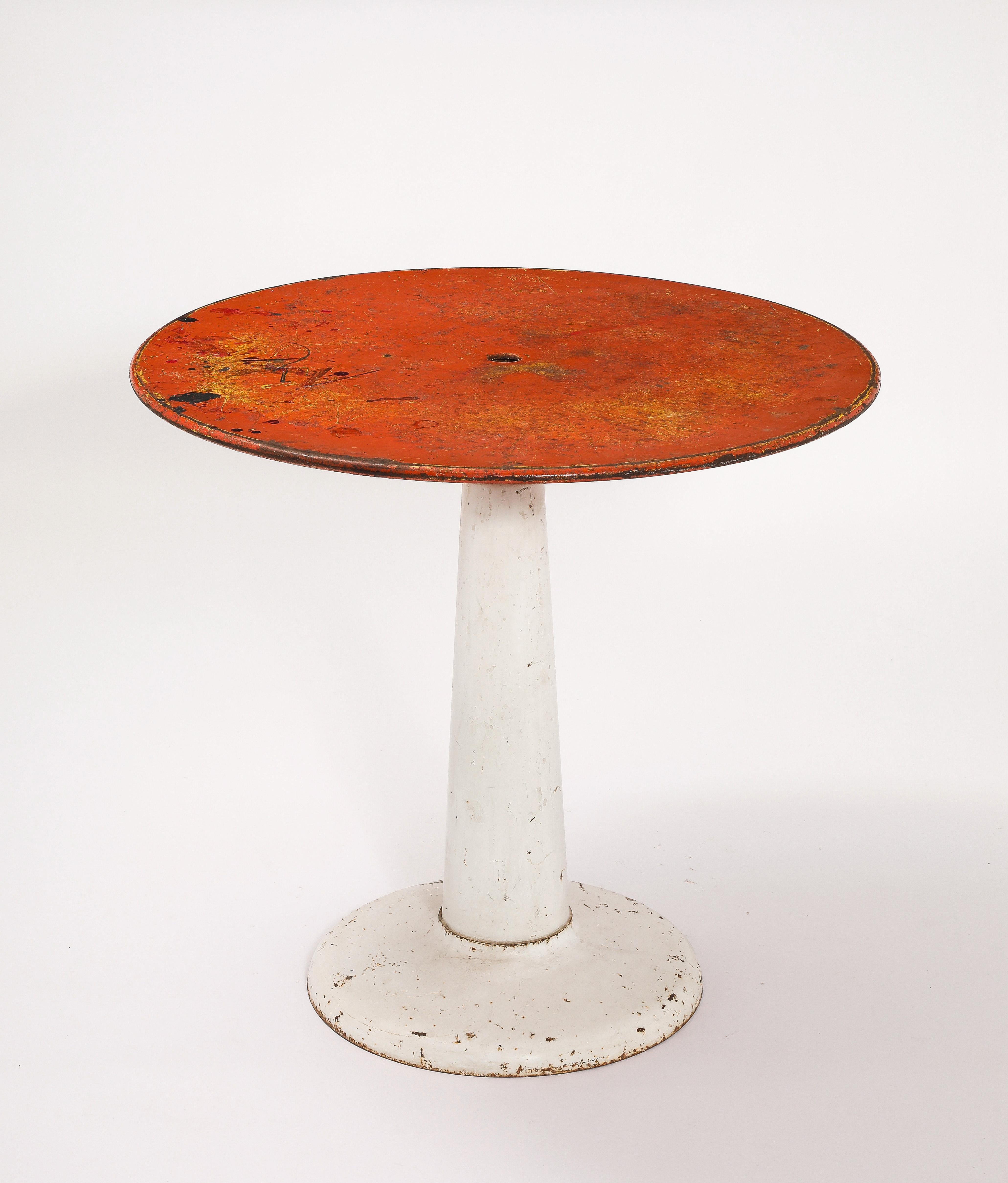 Xavier Pauchard Bistrot Table, France 1940's For Sale 4
