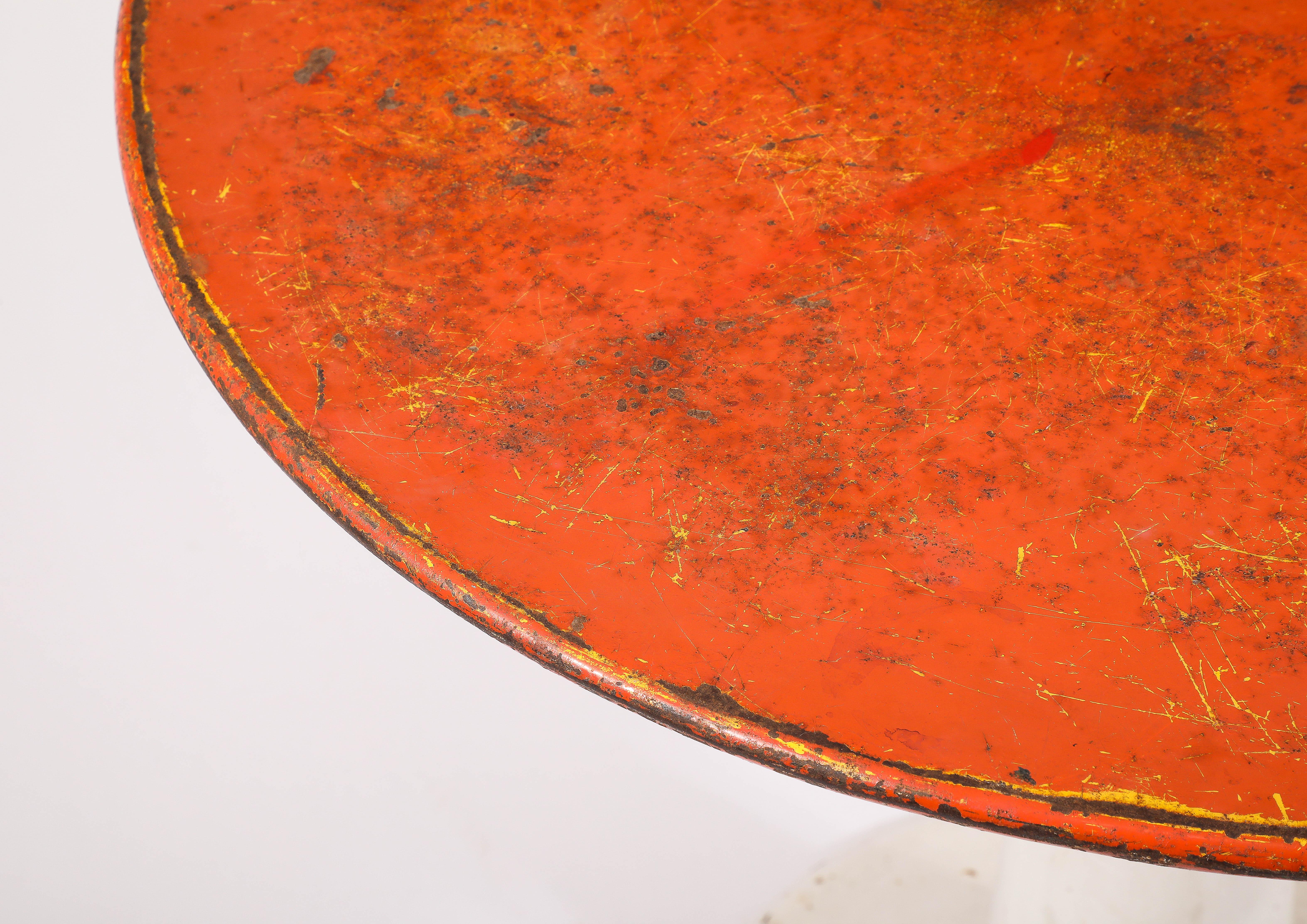 French Xavier Pauchard Bistrot Table, France 1940's For Sale