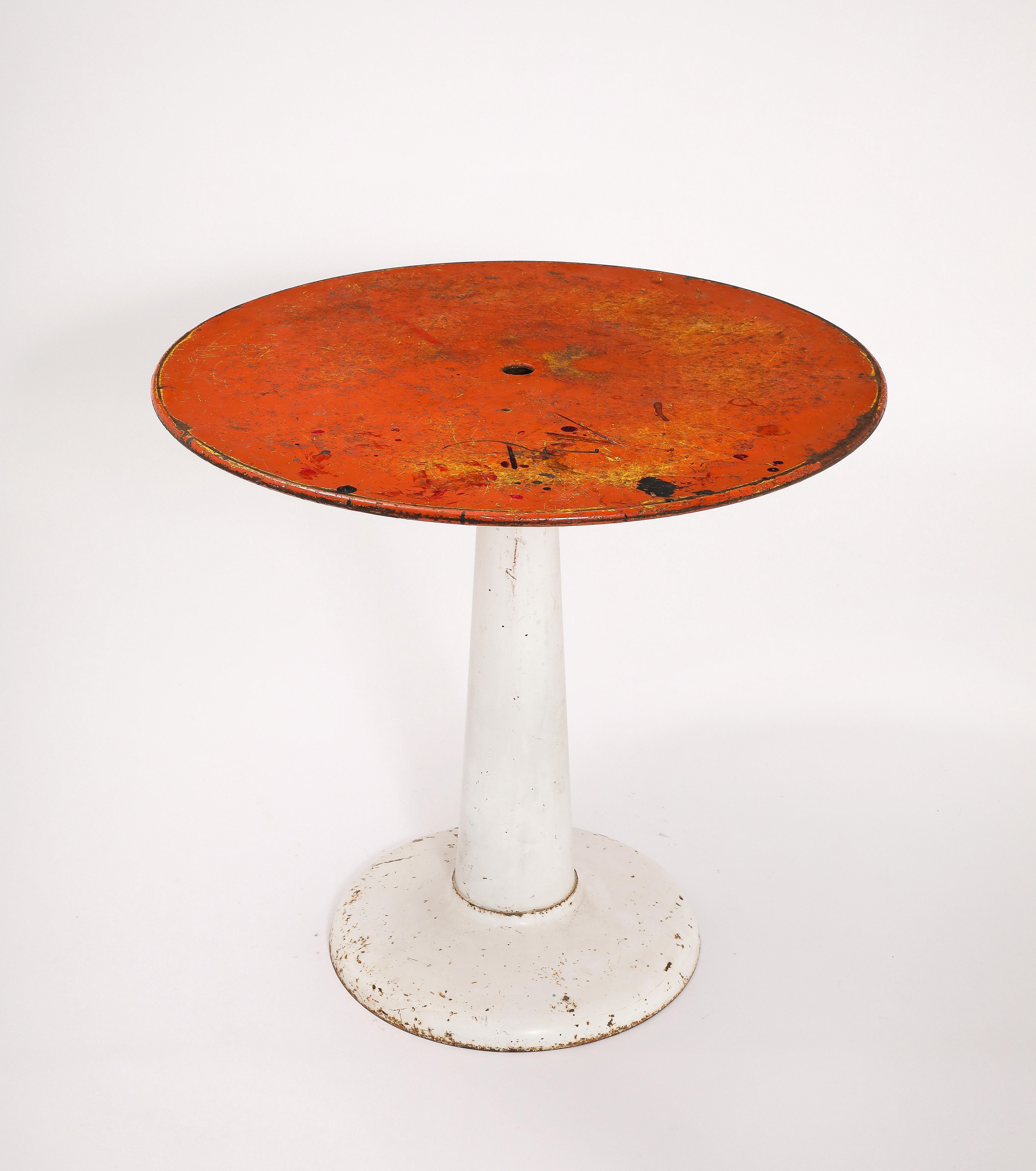 Xavier Pauchard Bistrot Table, France 1940's For Sale 1
