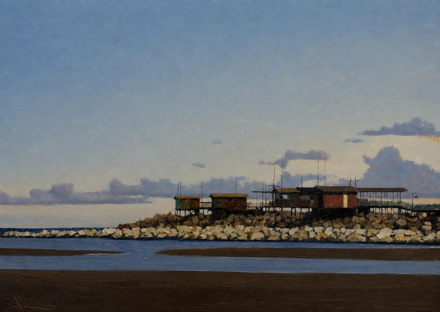 XAVIER RODÉS Landscape Painting - Just another sigh