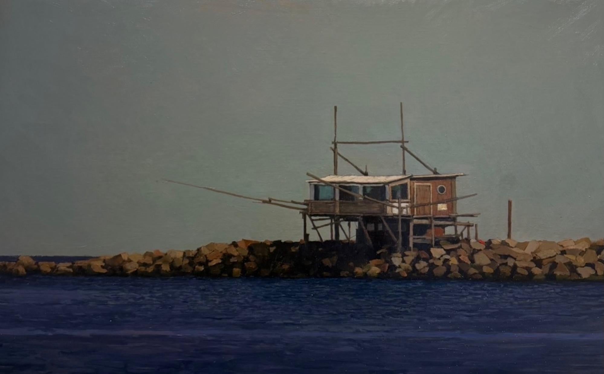 XAVIER RODÉS Landscape Painting - The Lost Bar
