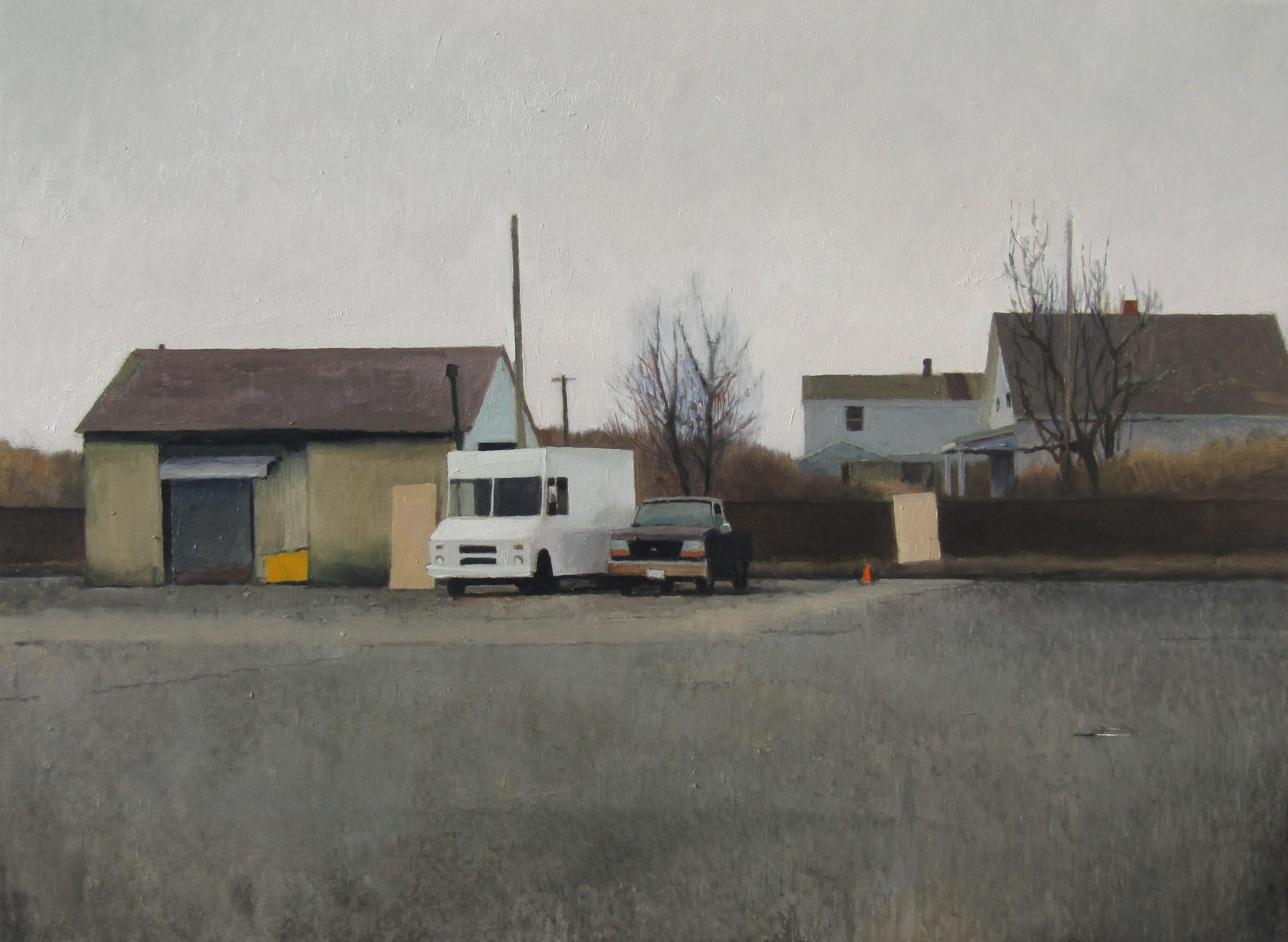 XAVIER RODÉS Figurative Painting – A. Winter park