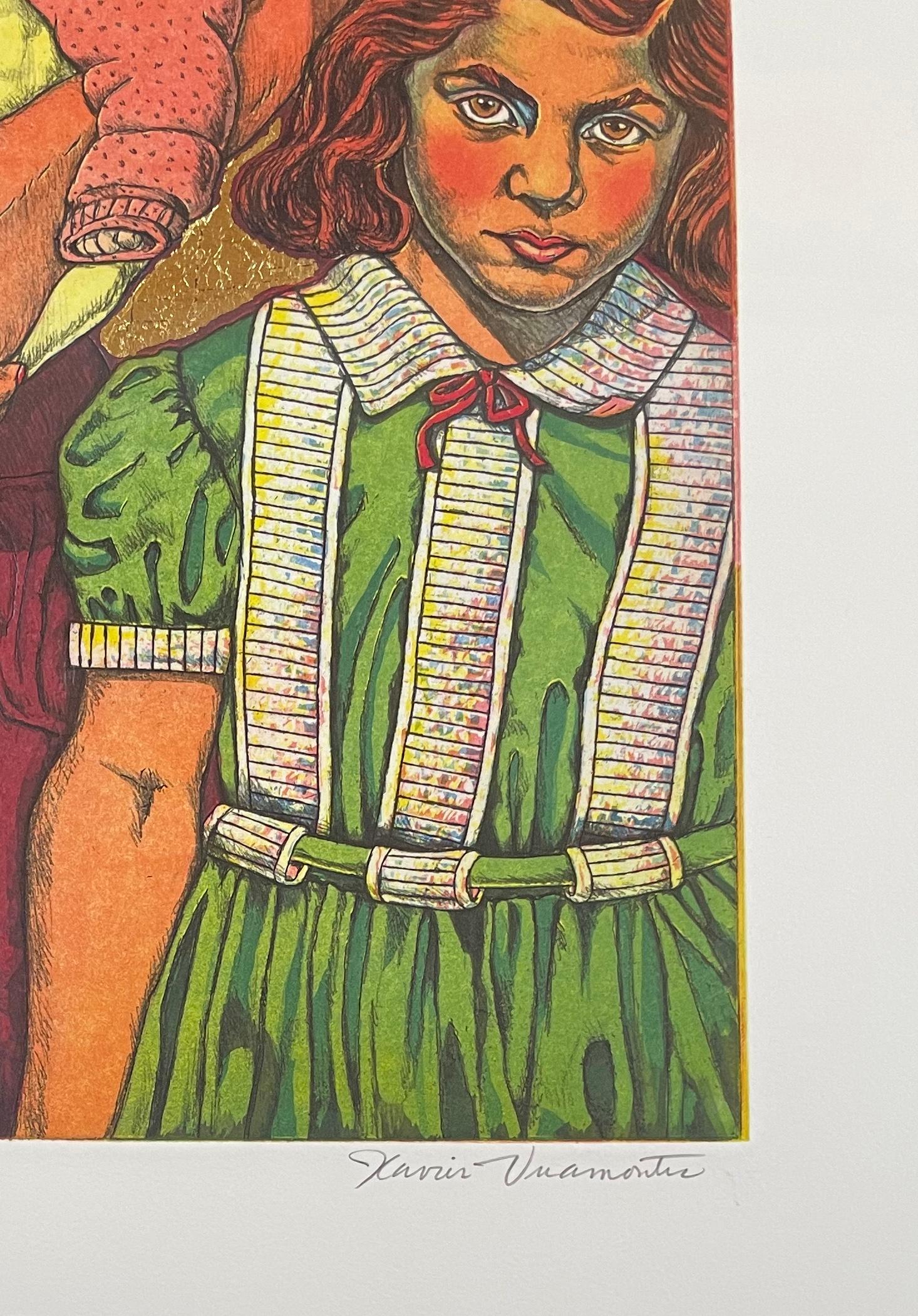 Ricordo la mamma - Print Contemporaneo di Xavier Viramontes