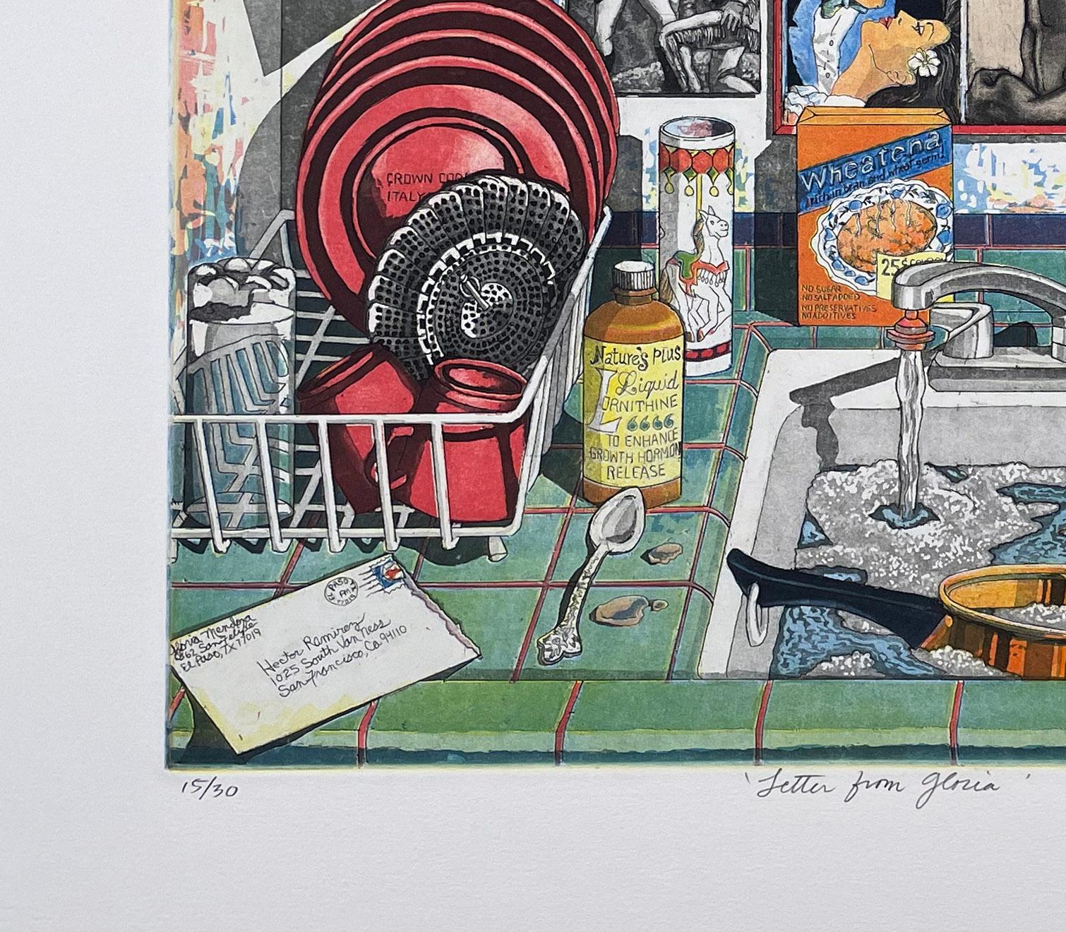 Letter From Gloria, by Xavier Viramontes For Sale 3