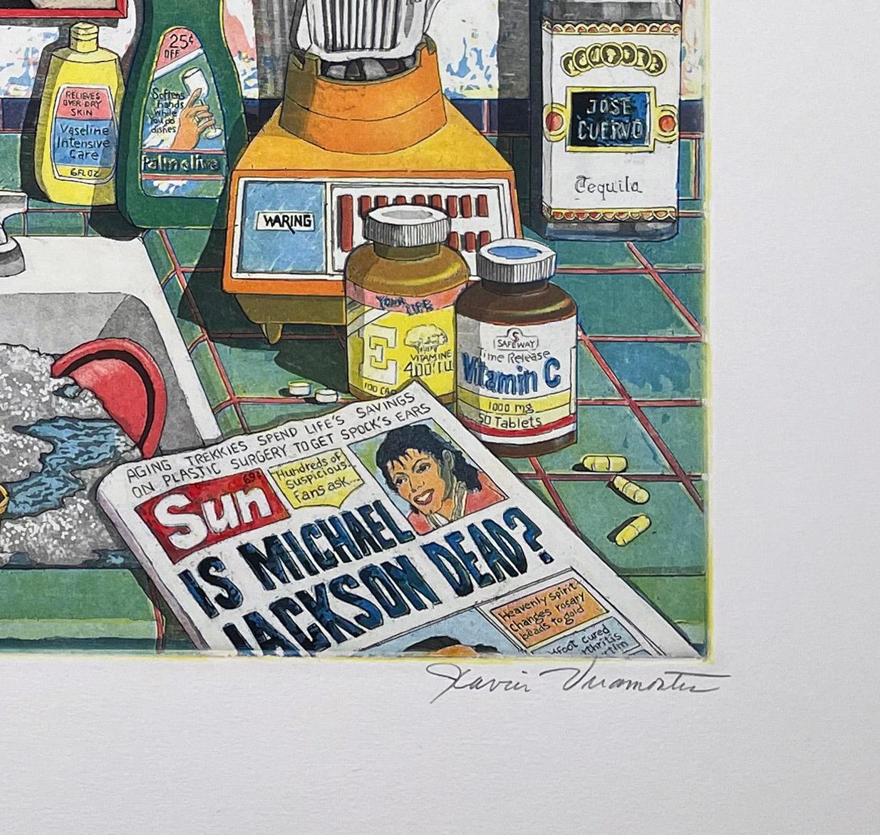 Carta de Gloria - Print Contemporáneo de Xavier Viramontes