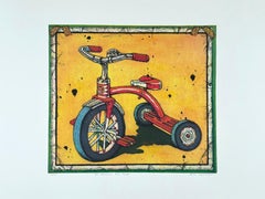 El notorio triciclo rojo