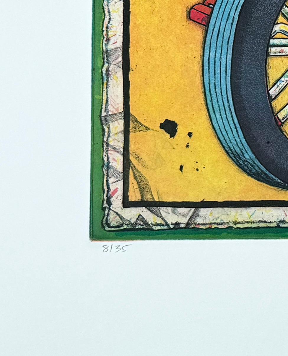 The Notorious Red Trike - Contemporary Print by Xavier Viramontes