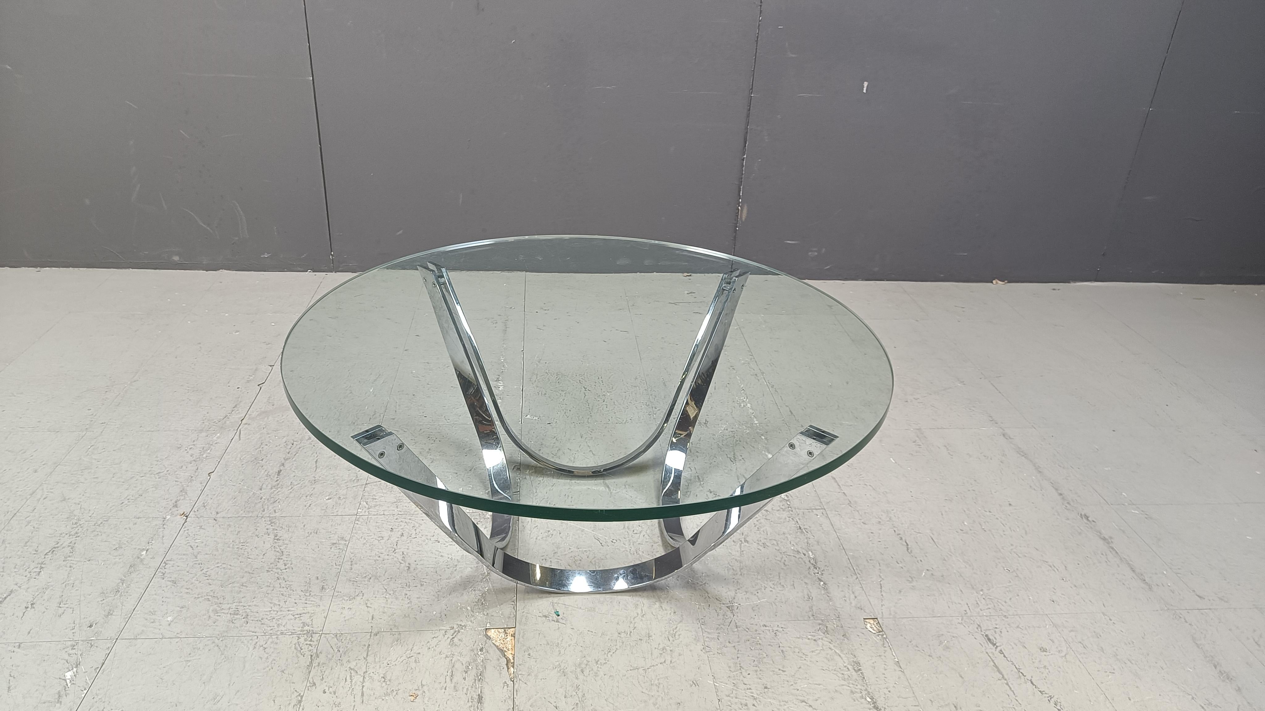 Space Age Xerner Linder model 2075 coffee table, 1960s