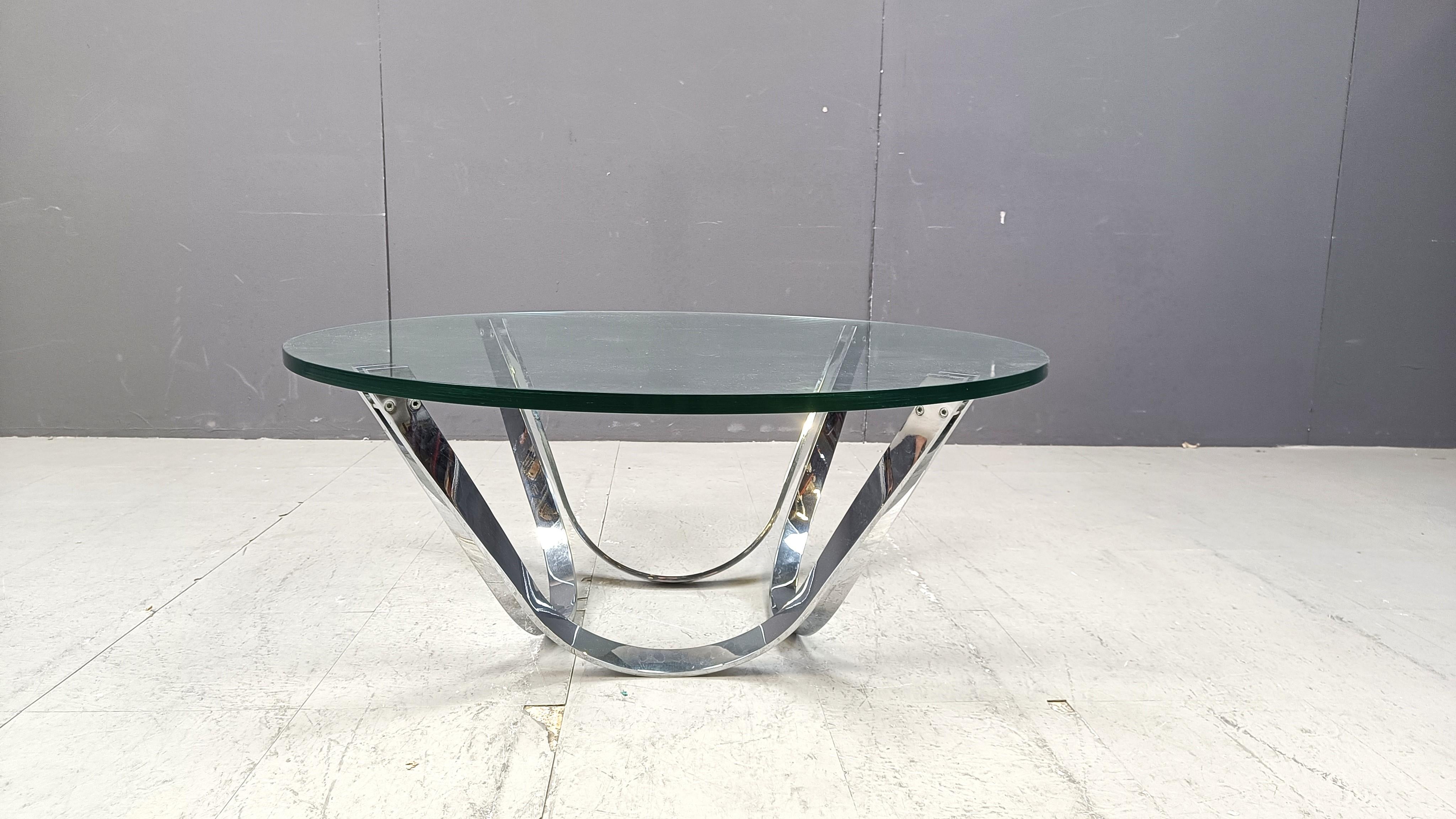 Xerner Linder model 2075 coffee table, 1960s In Good Condition In Leuven, Vlaams Gewest