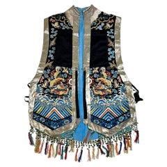 Xia Pei or embroidered ceremonial jacket – China, Qing Dynasty, 19th century