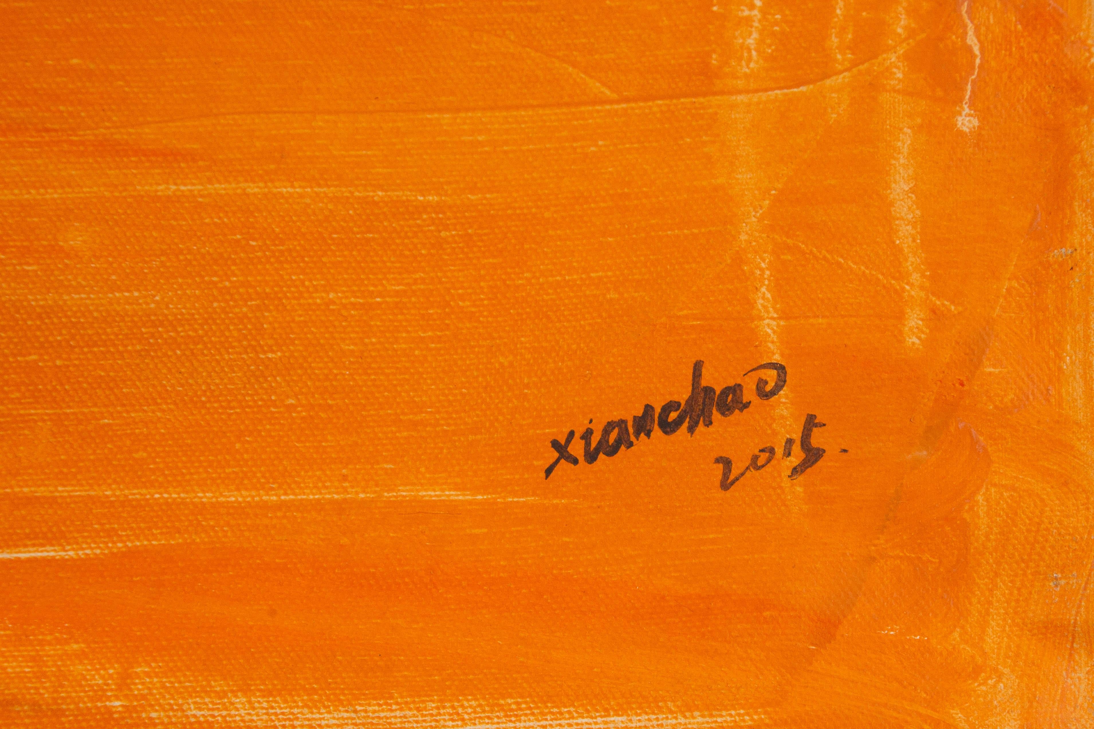 Xianchao He Landscape Original Oil On Canvas 