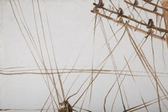 XianChao He Landscape Original Oil Painting "City Note"