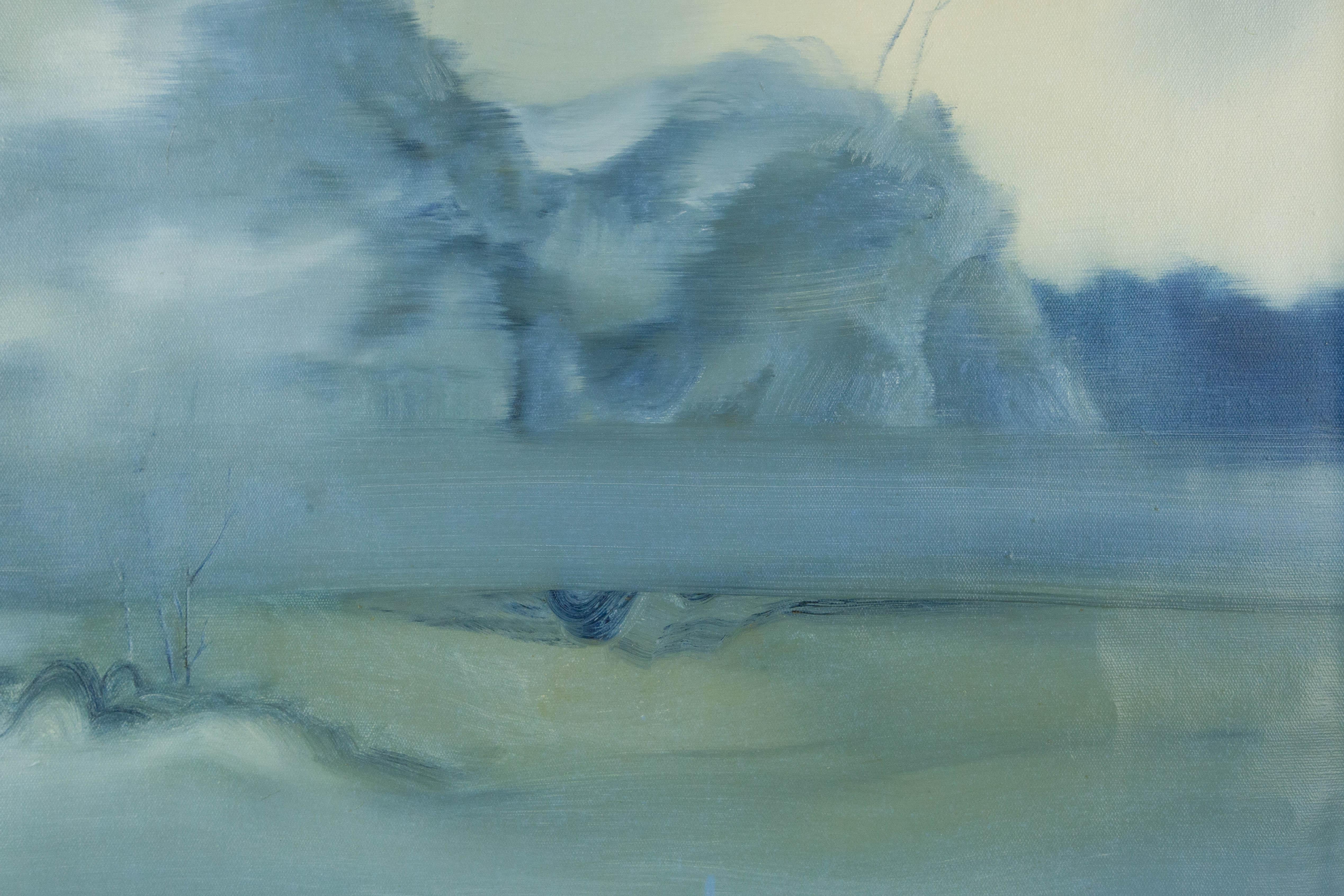 Xiang Niu Contemporary Original Oil On Canvas 