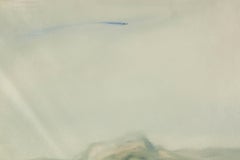 Xiang Niu Landscape Original Oil On Canvas "Misty Taihang Mountains"