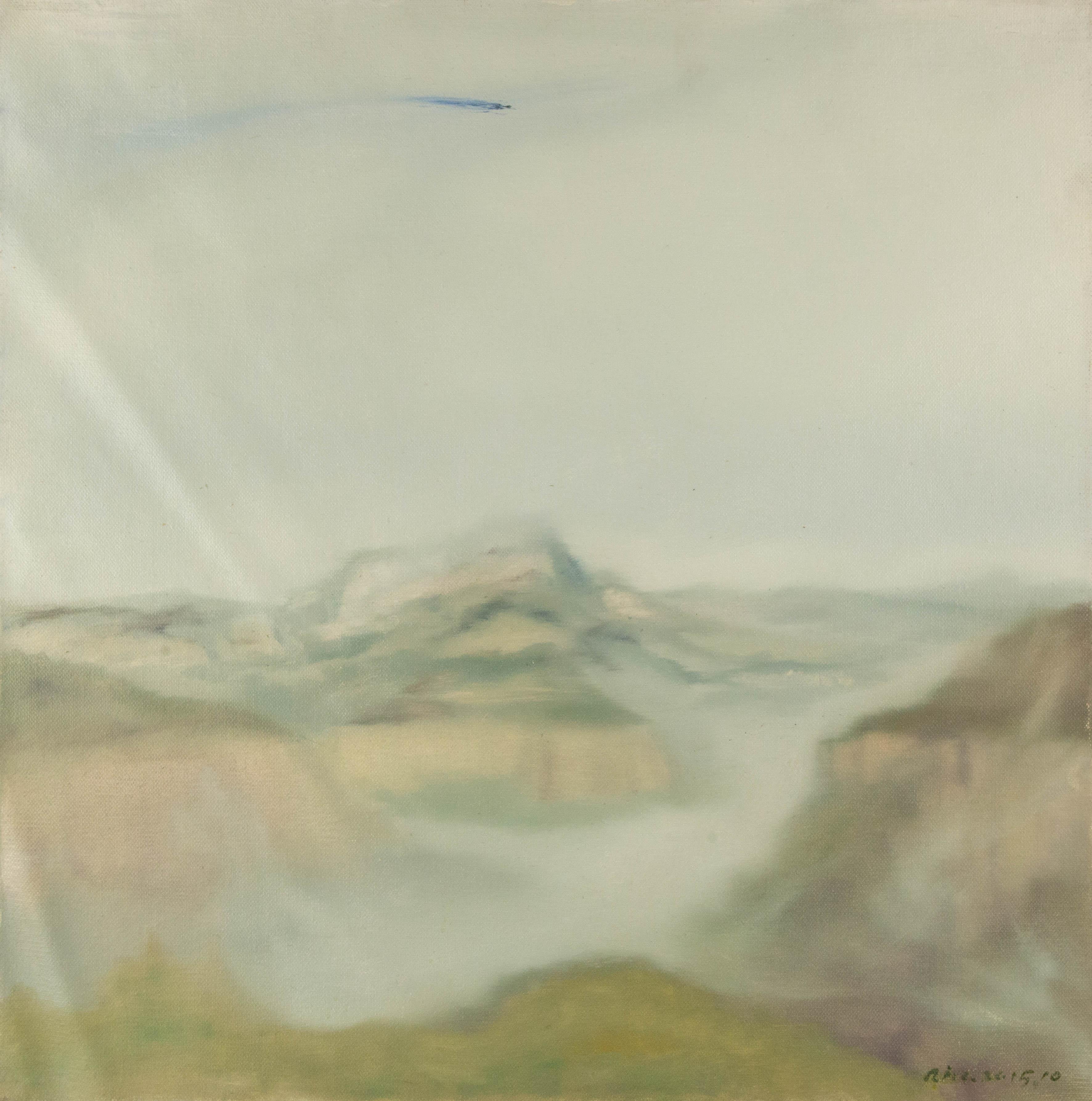  Titolo: Montagne nebbiose di Taihang
 Medium: Olio su tela
 Dimensioni: 23 x 23 pollici
 Cornice: Possibilità di incorniciatura!
 Condizioni: Il dipinto appare in ottime condizioni.
 Nota: questo quadro non è teso
 Anno: 2015
 Artista: Xiang Niu
