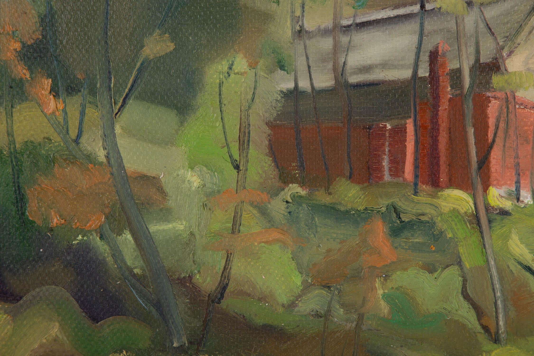 Xiang Niu Landscape Original Oil Painting 