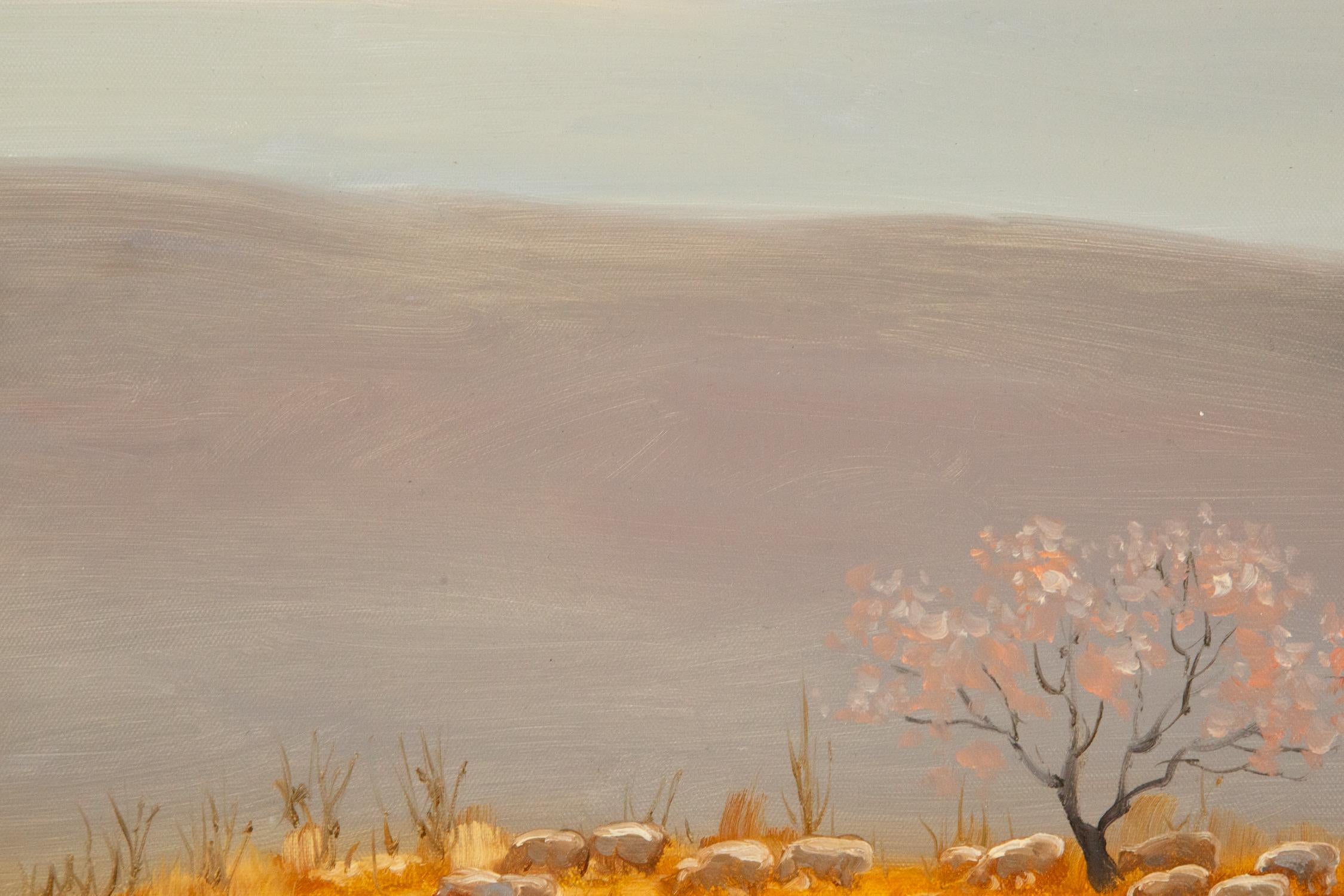 Xiao PuDa, peinture à l'huile impressionniste originale « Warm Spring 2 » en vente 1