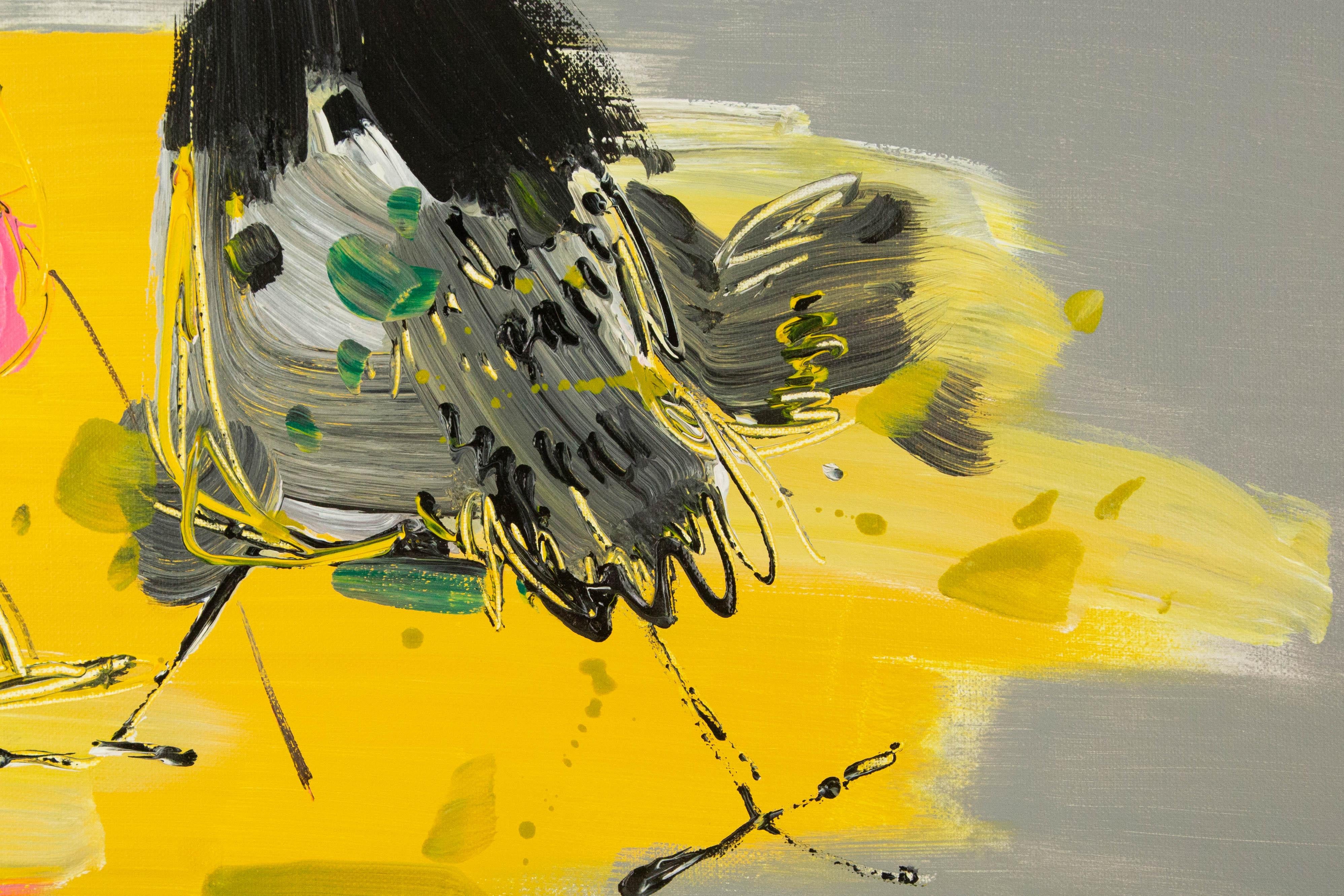 XiaoChi Tian Contemporary Original Acrylic On Canvas 