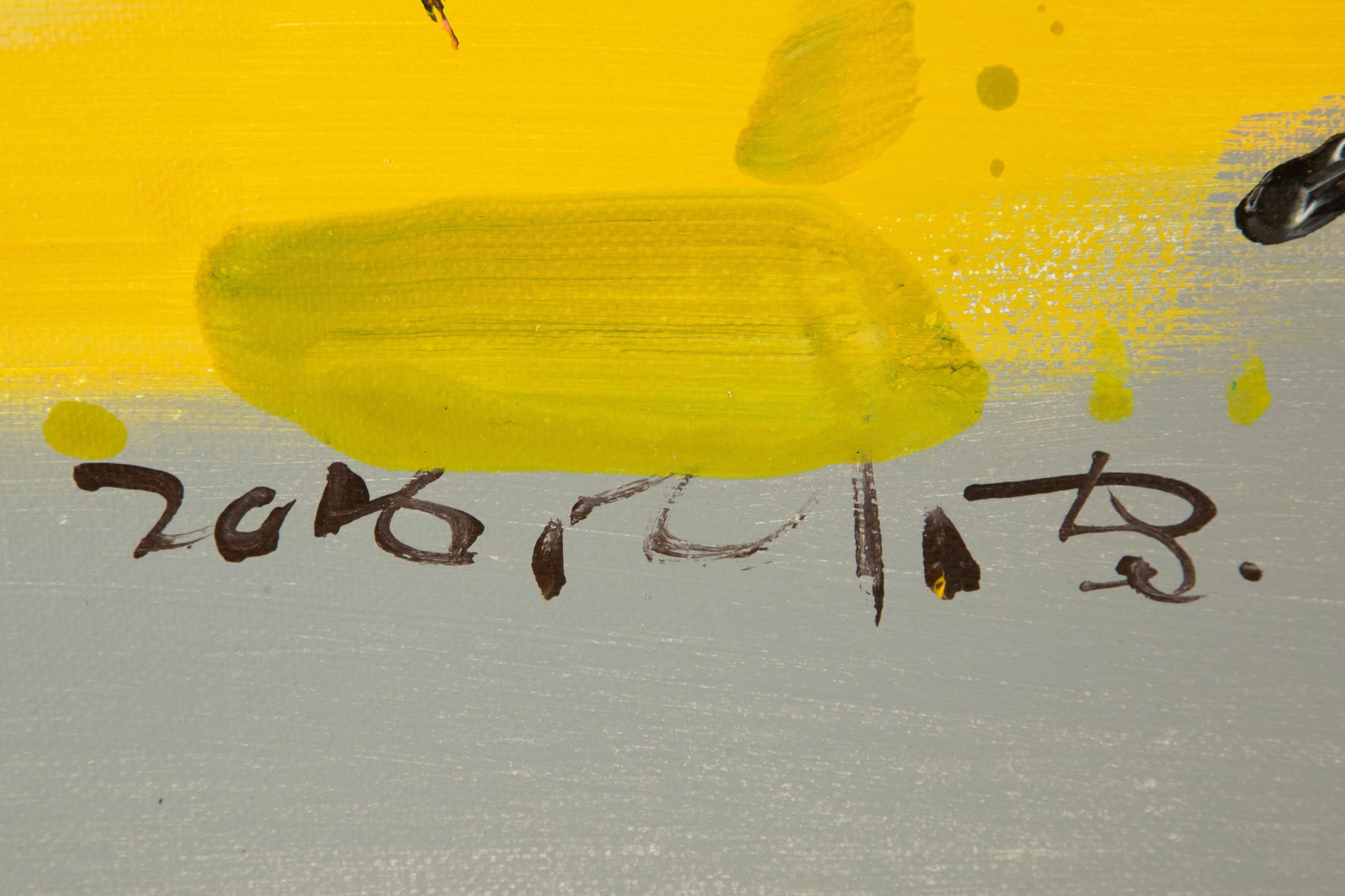 XiaoChi Tian Contemporary Original Acrylic On Canvas 