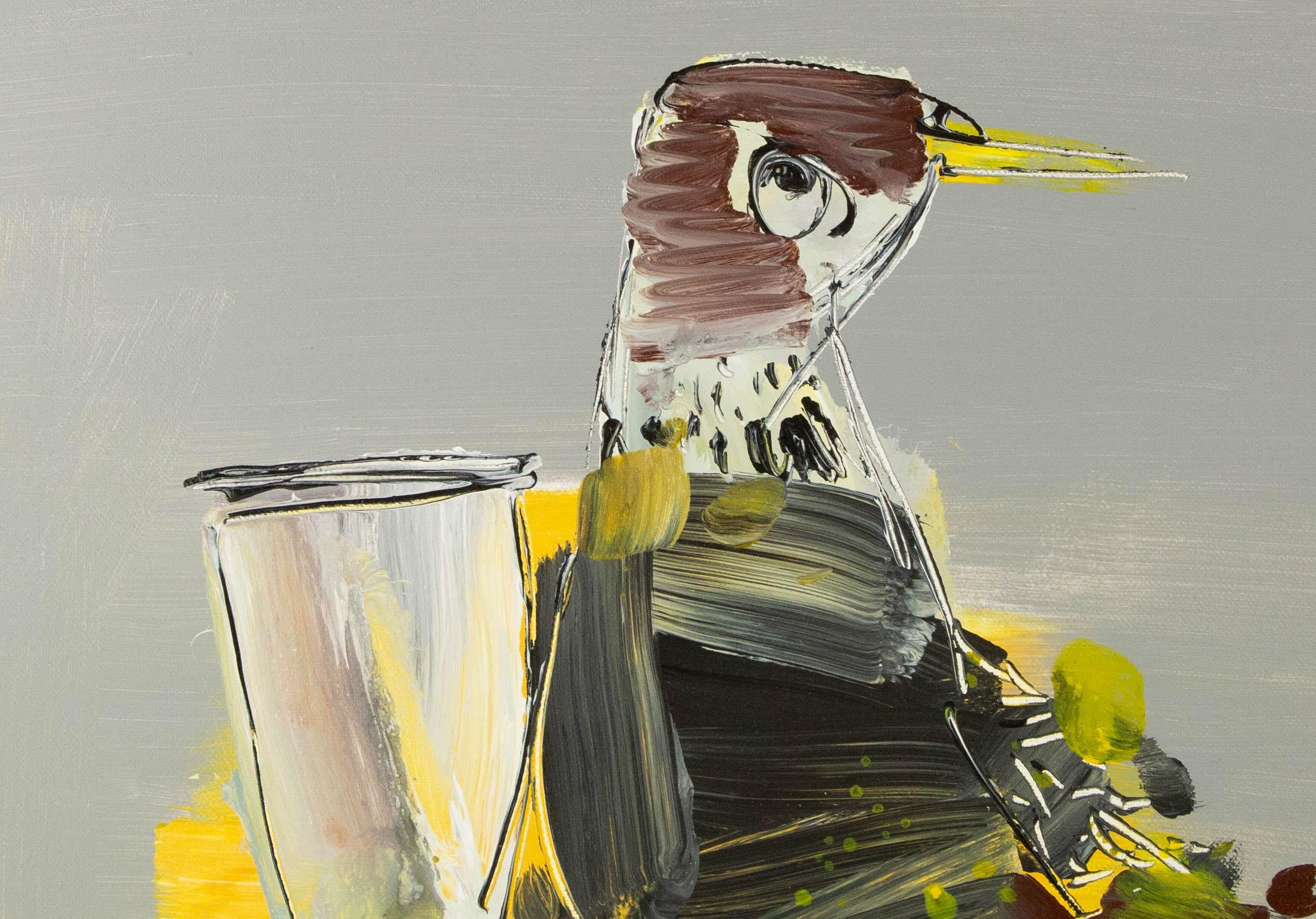 XiaoChi Tian Contemporary Original Acrylic Painting 