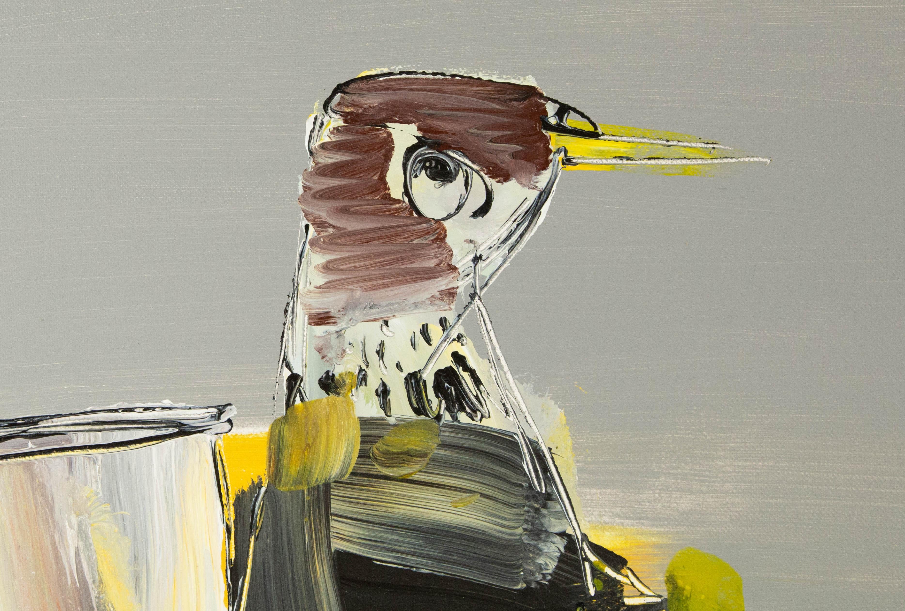 XiaoChi Tian Contemporary Original Acrylic Painting 