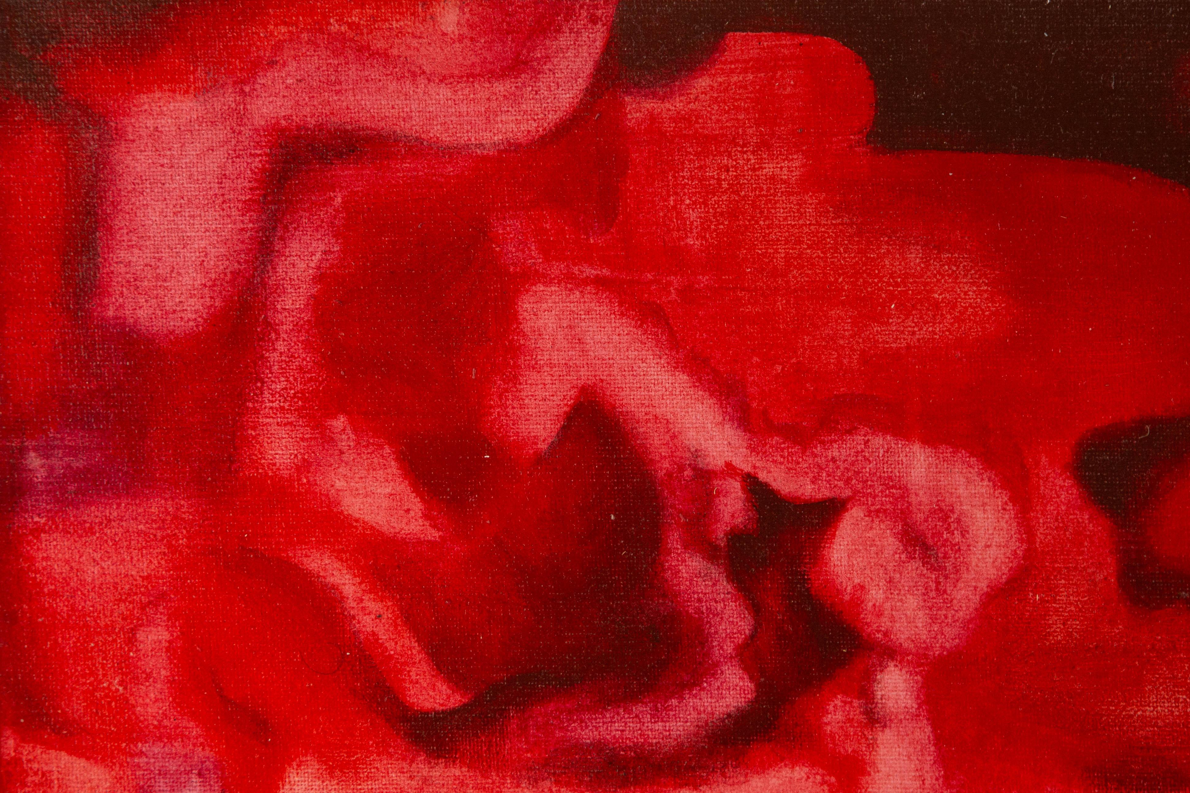 Xiaoling Li Abstrakte Original-Acryl auf Leinwand 