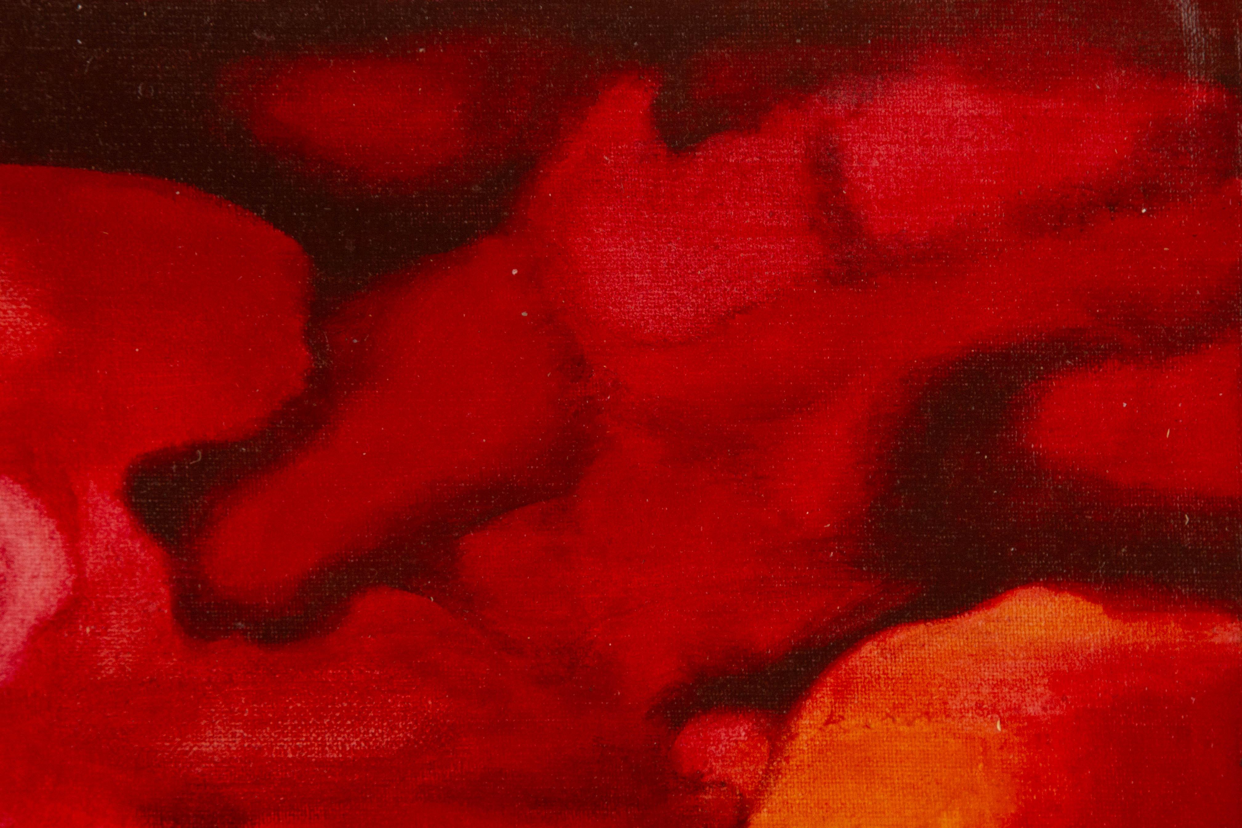 Xiaoling Li Abstrakte Original-Acryl auf Leinwand 