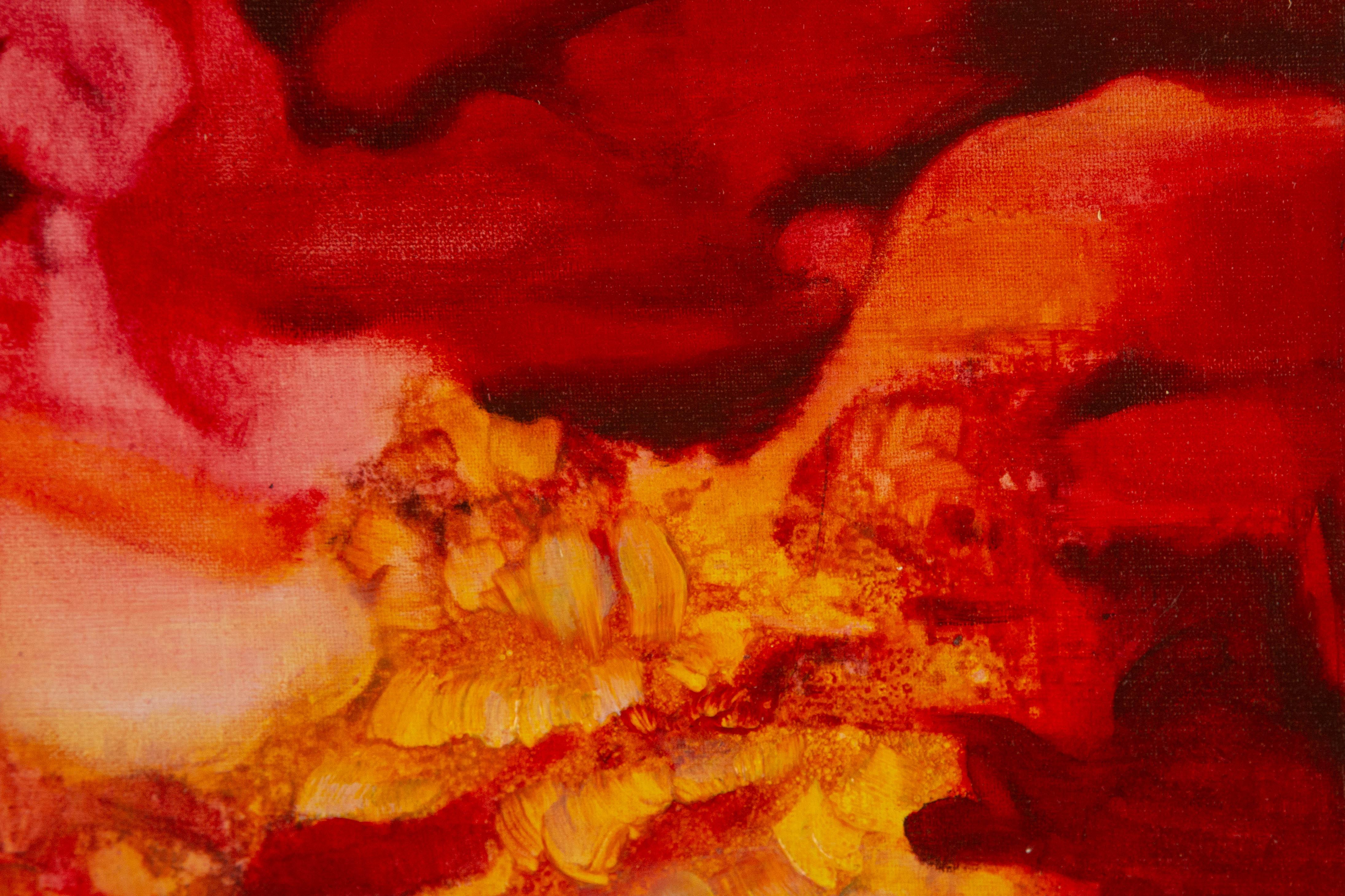 Xiaoling Li Abstrakte Original-Acryl auf Leinwand 