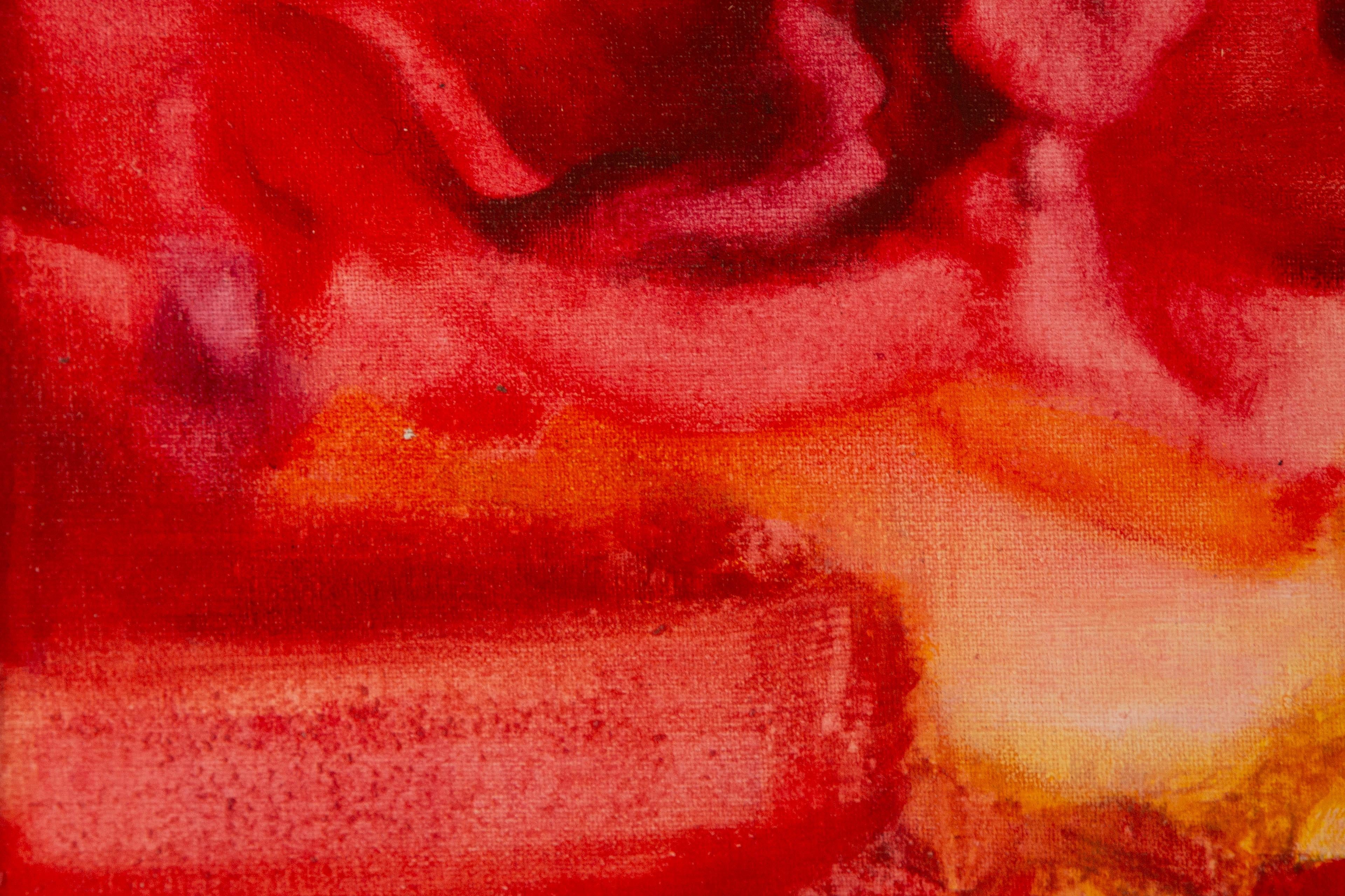 Xiaoling Li Abstrakte Original-Acryl auf Leinwand 