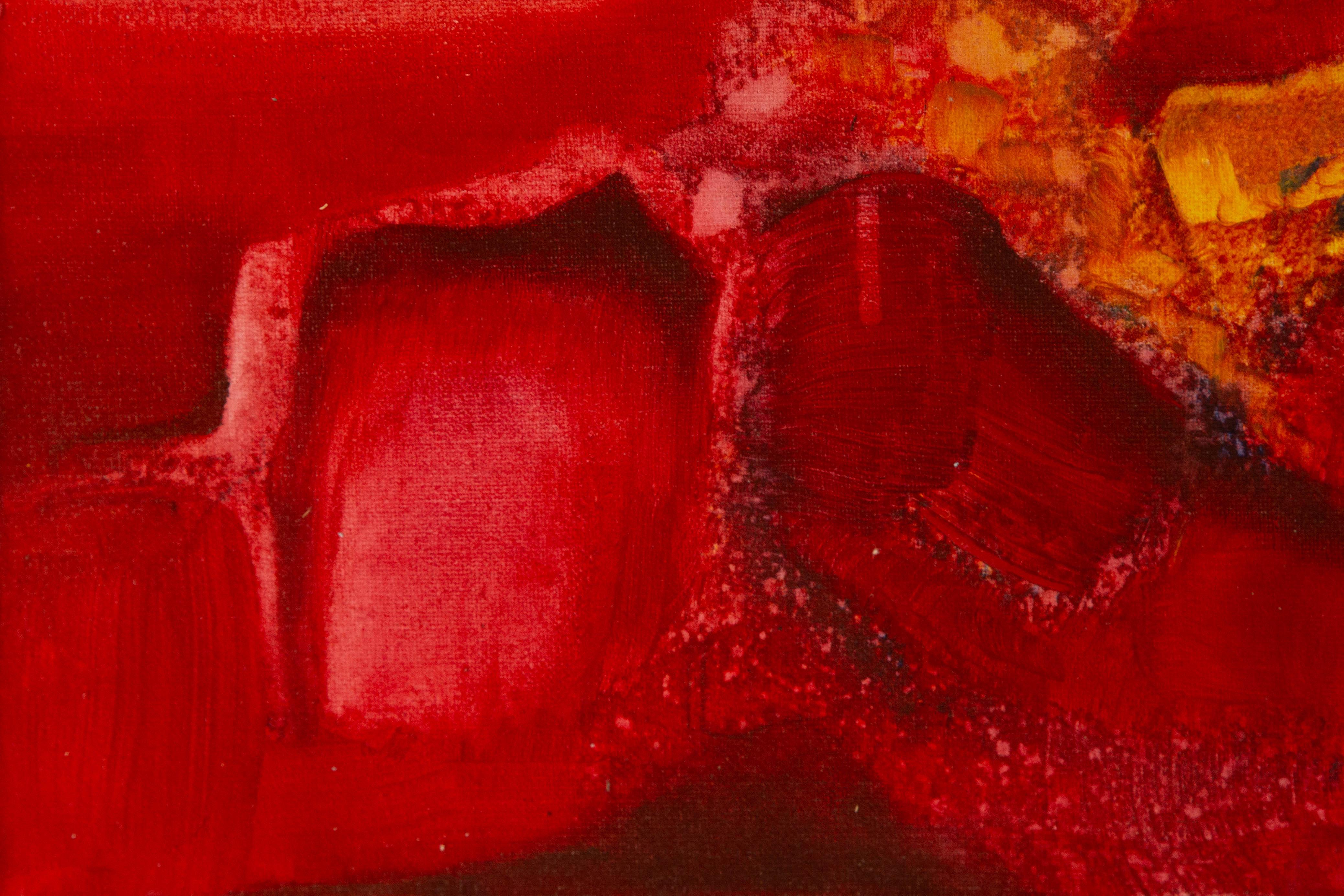 Xiaoling Li Abstrakte Original-Acryl auf Leinwand 