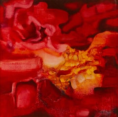 Xiaoling Li Abstract Original Acrylic On Canvas "Star Seed" (graine d'étoile)