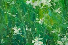 Xiaowen Zhang Impressionista Olio originale su tela "Messaggio di primavera 1"