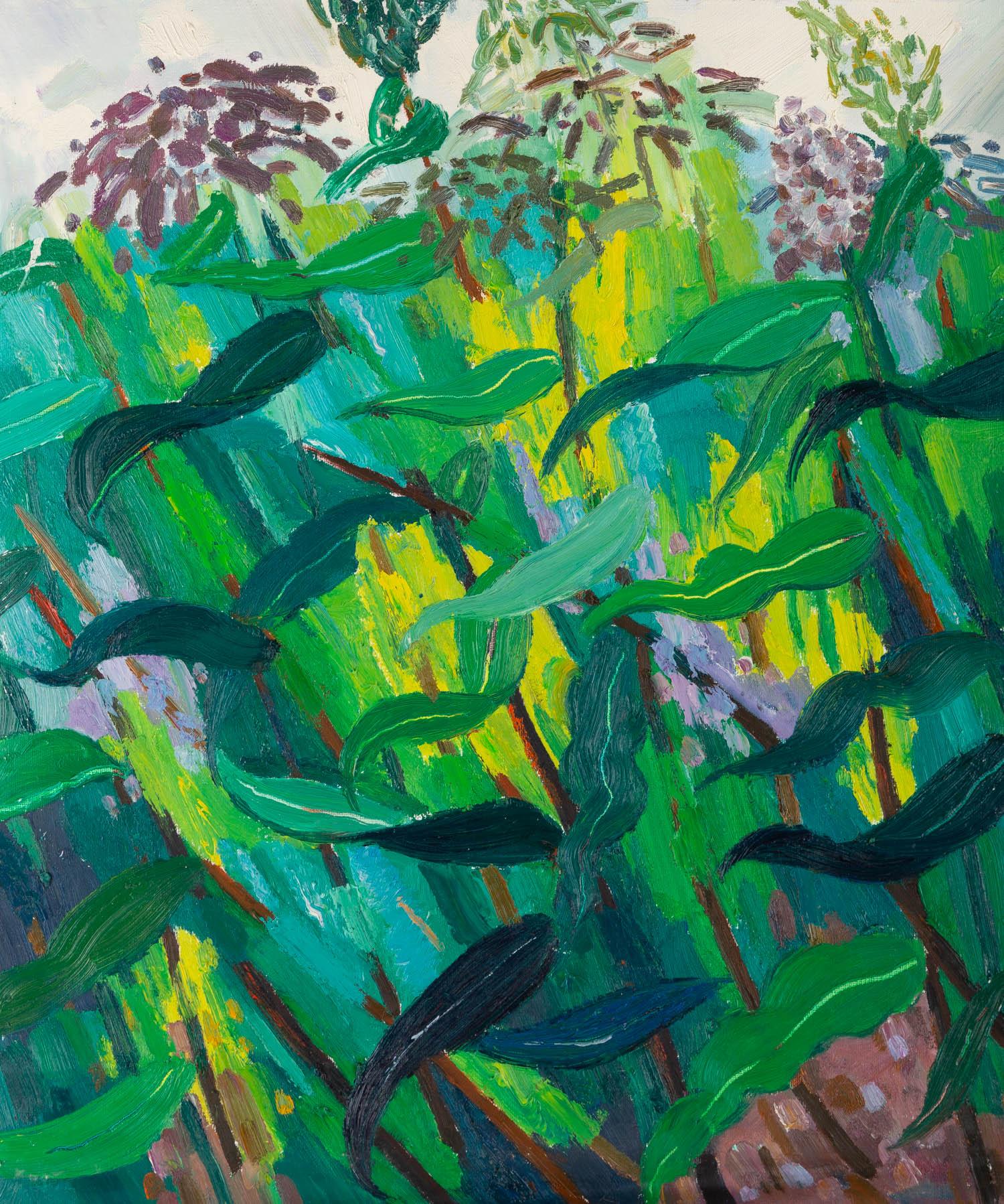 Xiaowen Zhang Landschaft, Original, Öl auf Leinwand, „Der Beginn des Sommers“