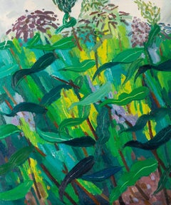 Xiaowen Zhang Landscape Original Oil On Canvas "The Beginning of Summer"
