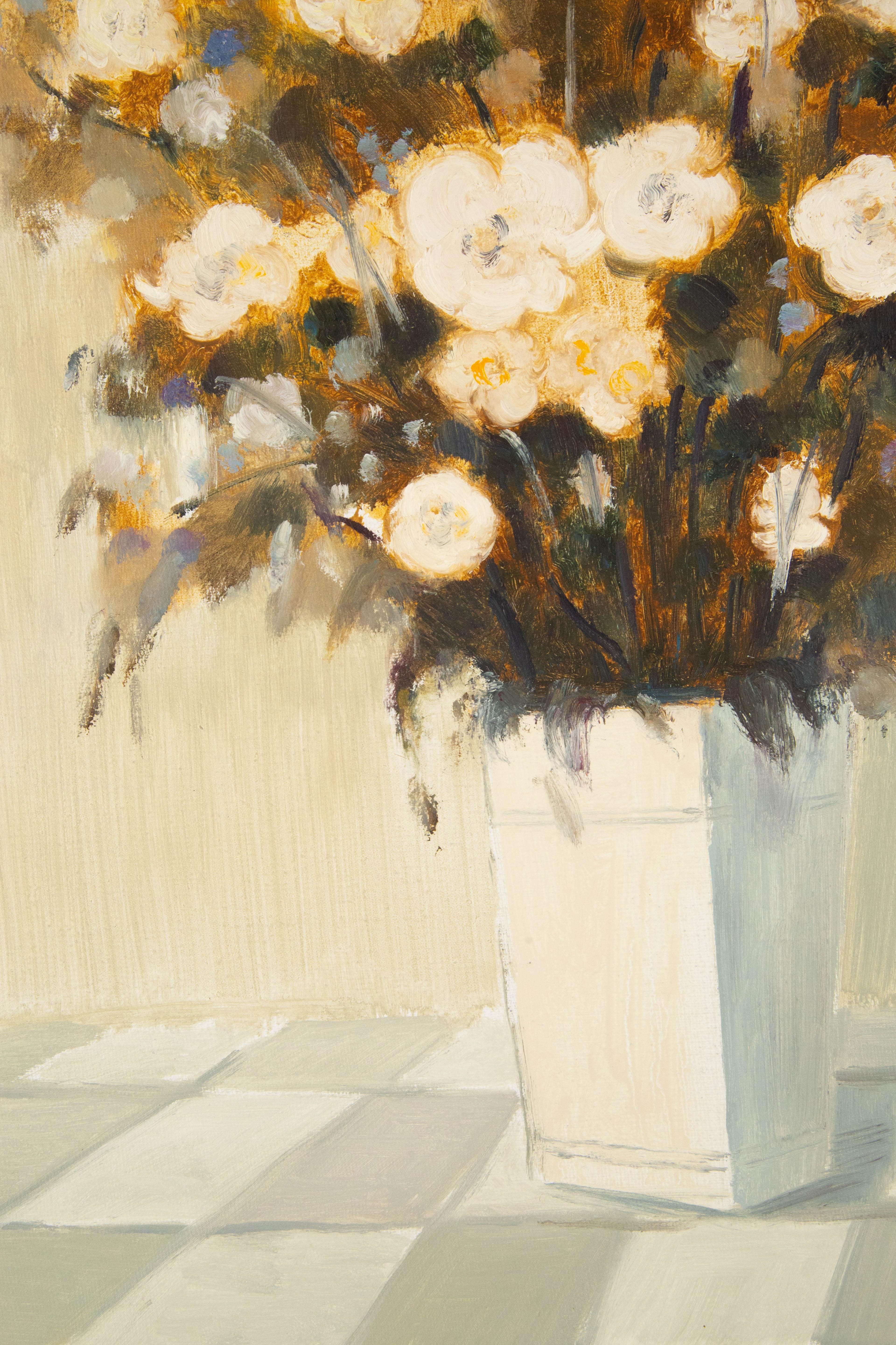 Xiaowen Zhang Still Life Original Oil On Canvas 