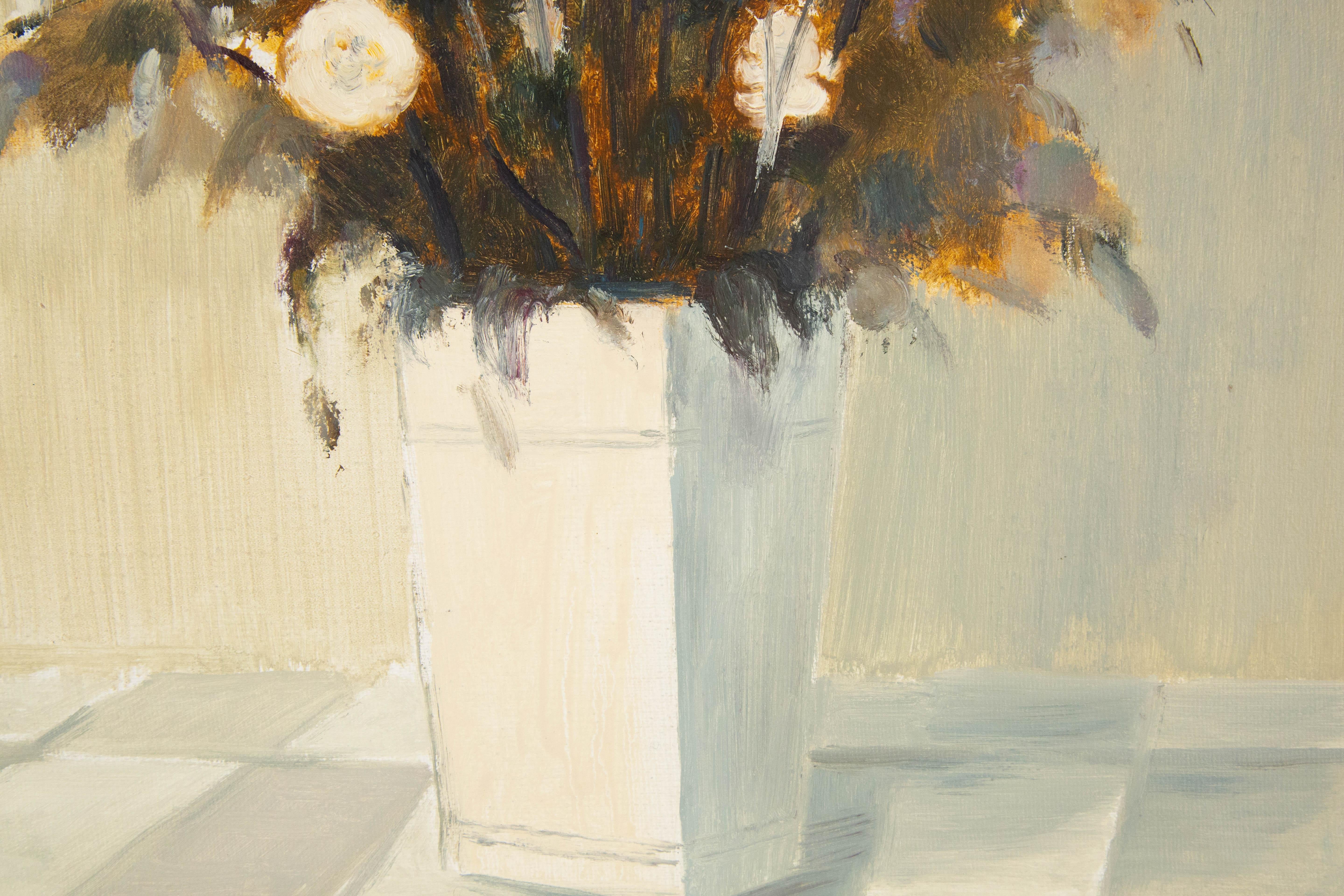 Xiaowen Zhang Still Life Original Oil On Canvas 