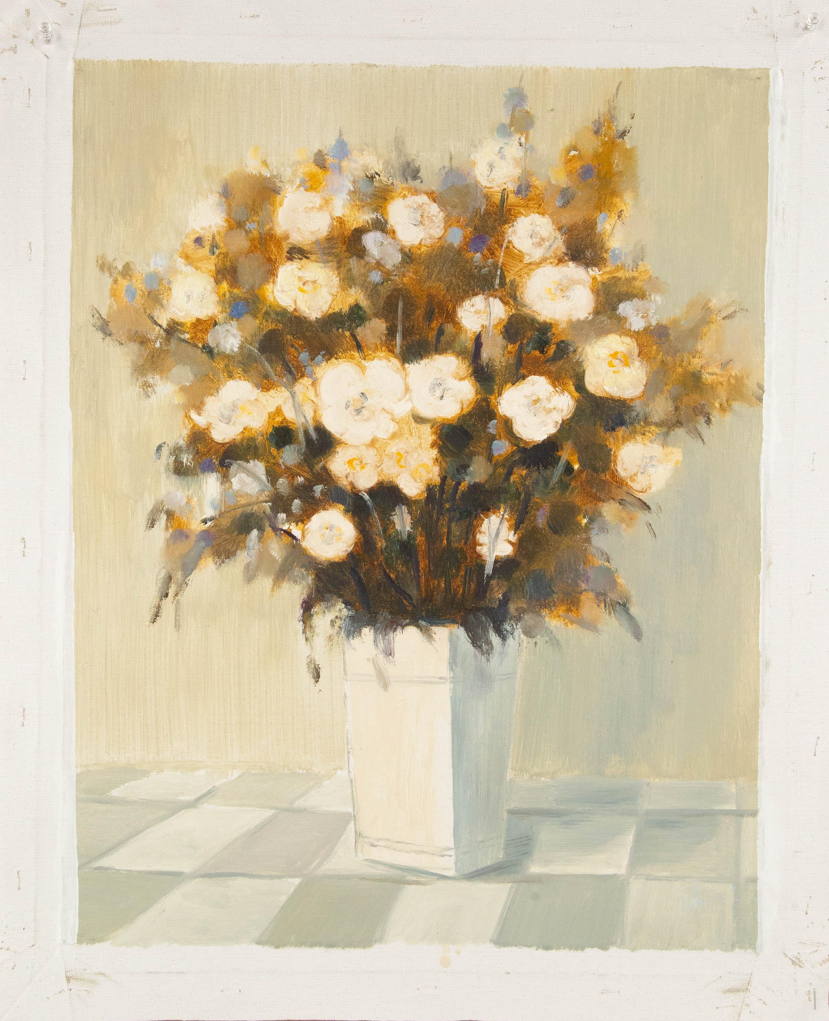 Xiaowen Zhang Still Life Original Oil On Canvas 