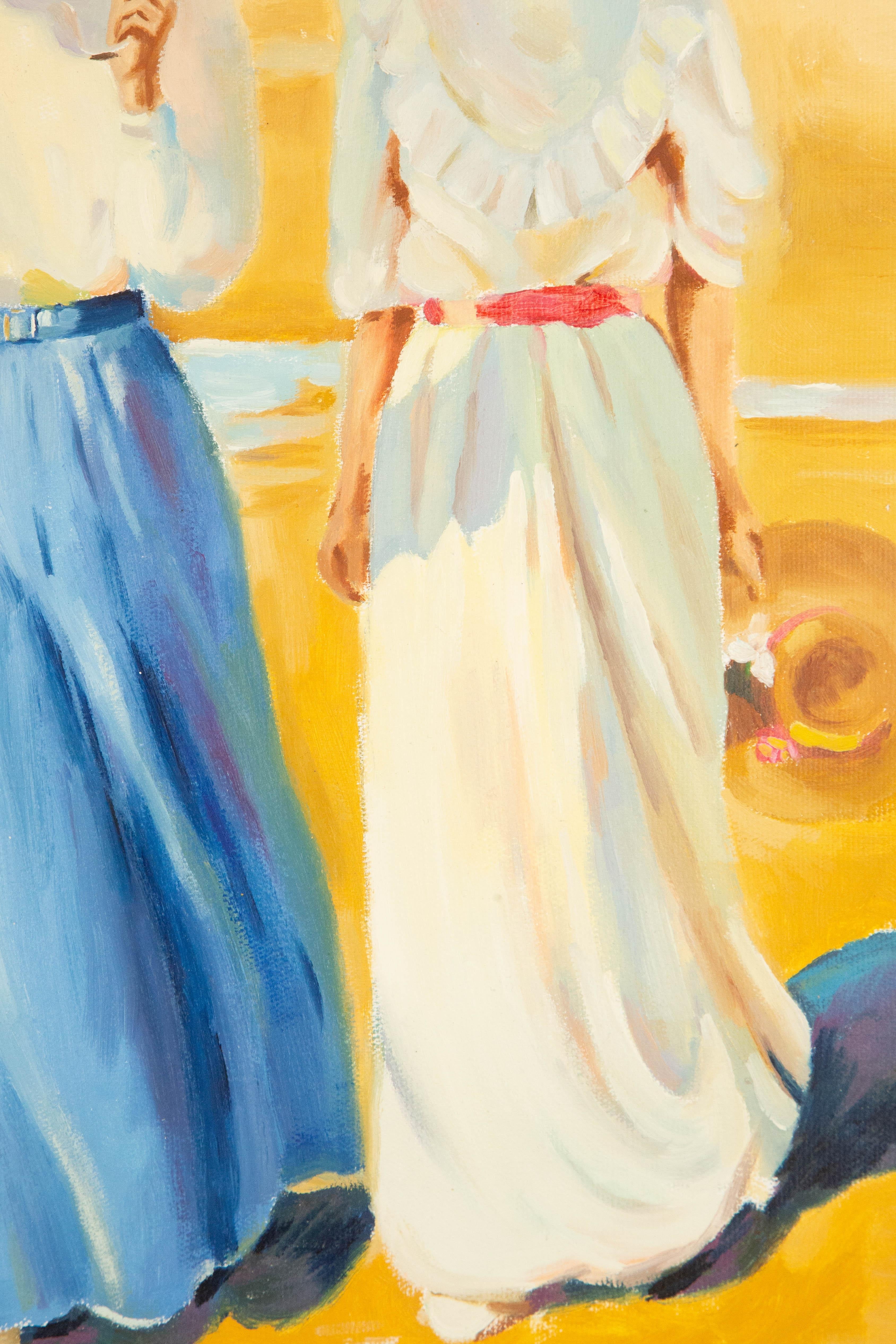 Xiaoxia Yang Portrait Original Oil On Canvas 