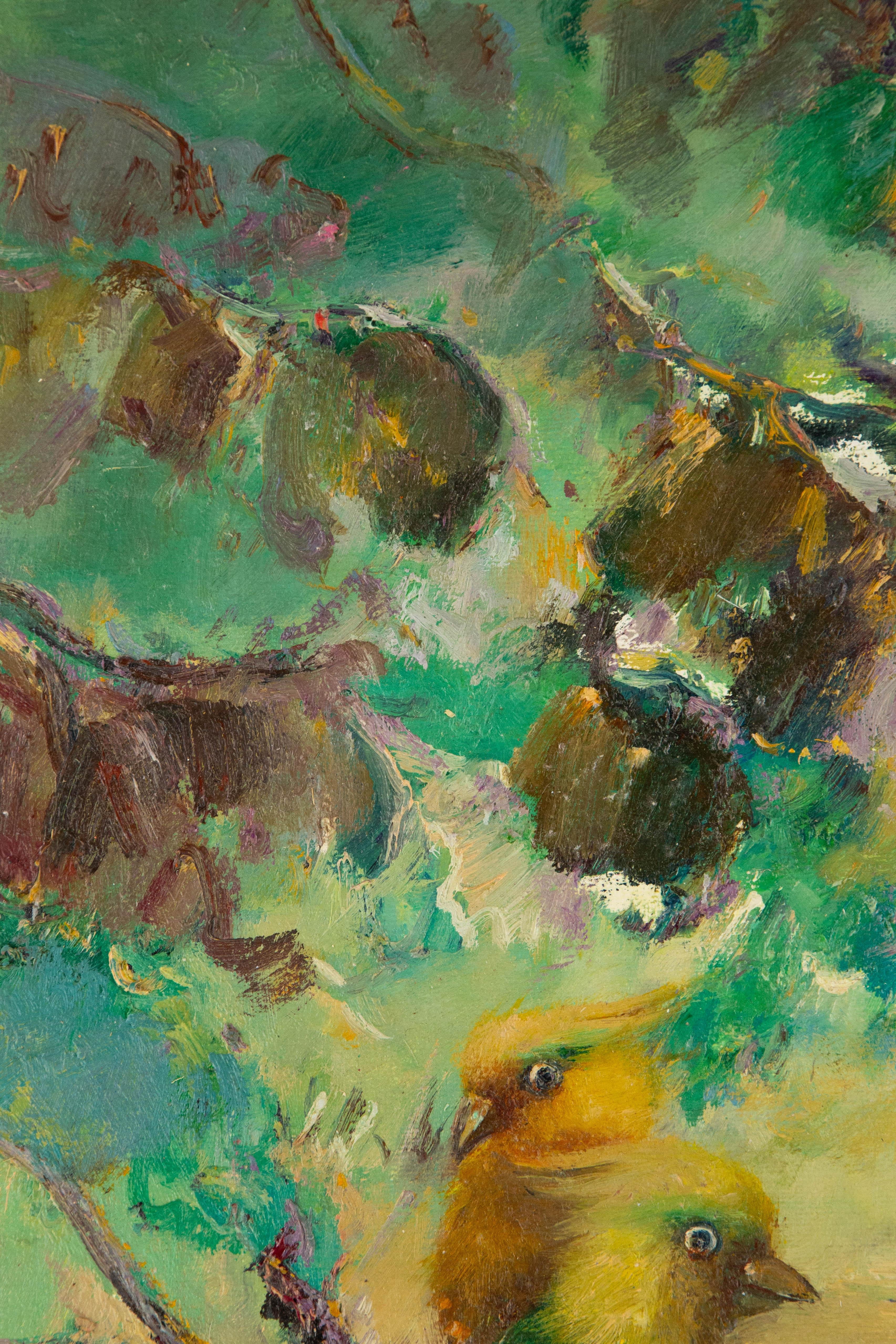 XiaoYan Sun Zeitgenössisches Original Öl auf Leinwand 