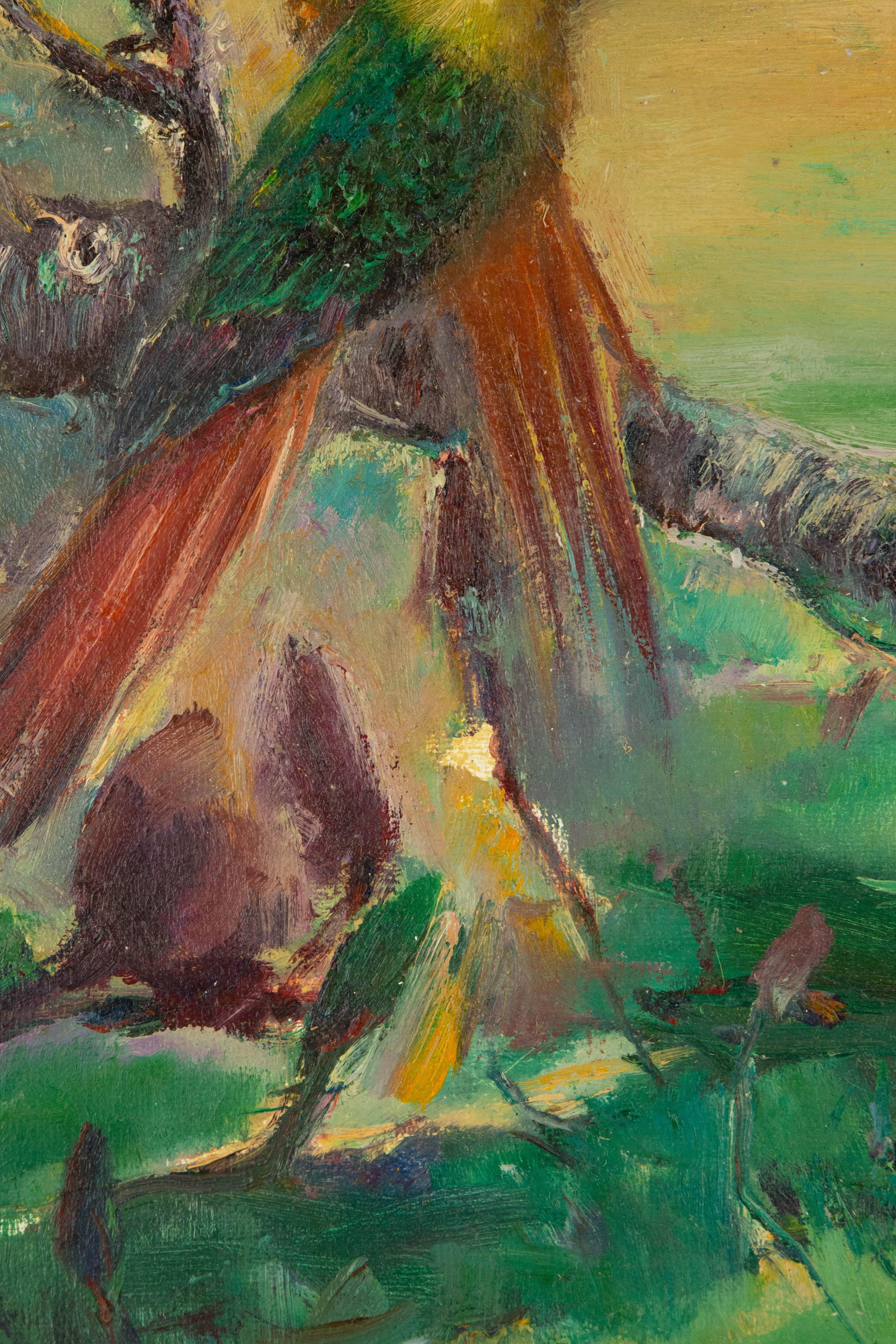 XiaoYan Sun Zeitgenössisches Original Öl auf Leinwand 