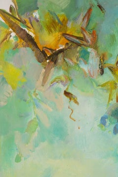 Xiaoyan Sun Olio originale su tela "Valle delle farfalle"