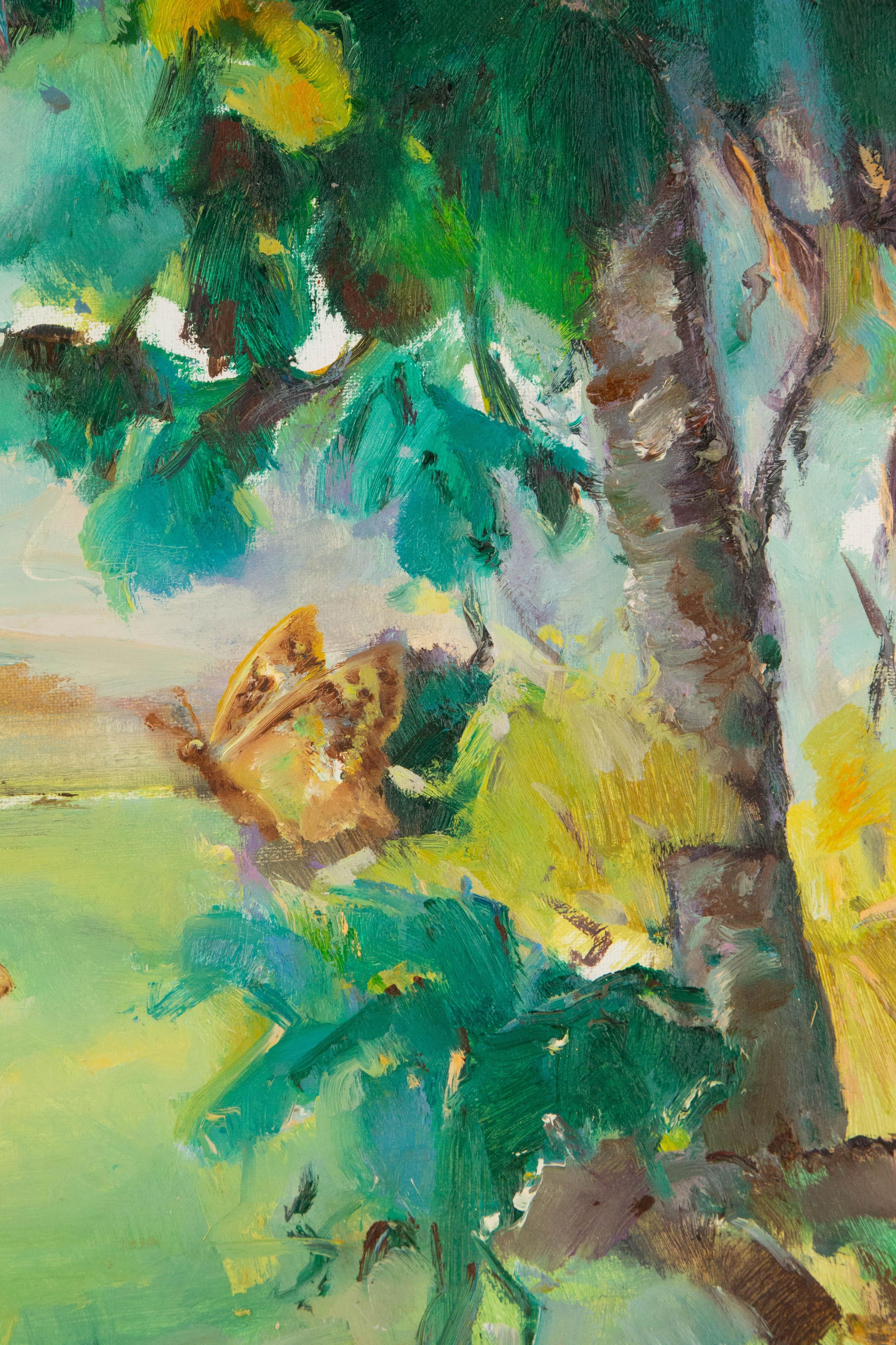 Xiaoyan Sun Olio originale su tela 
