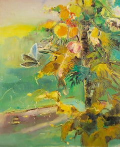 Xiaoyan Sun Olio originale su tela "Summer Fantasy Series IV"
